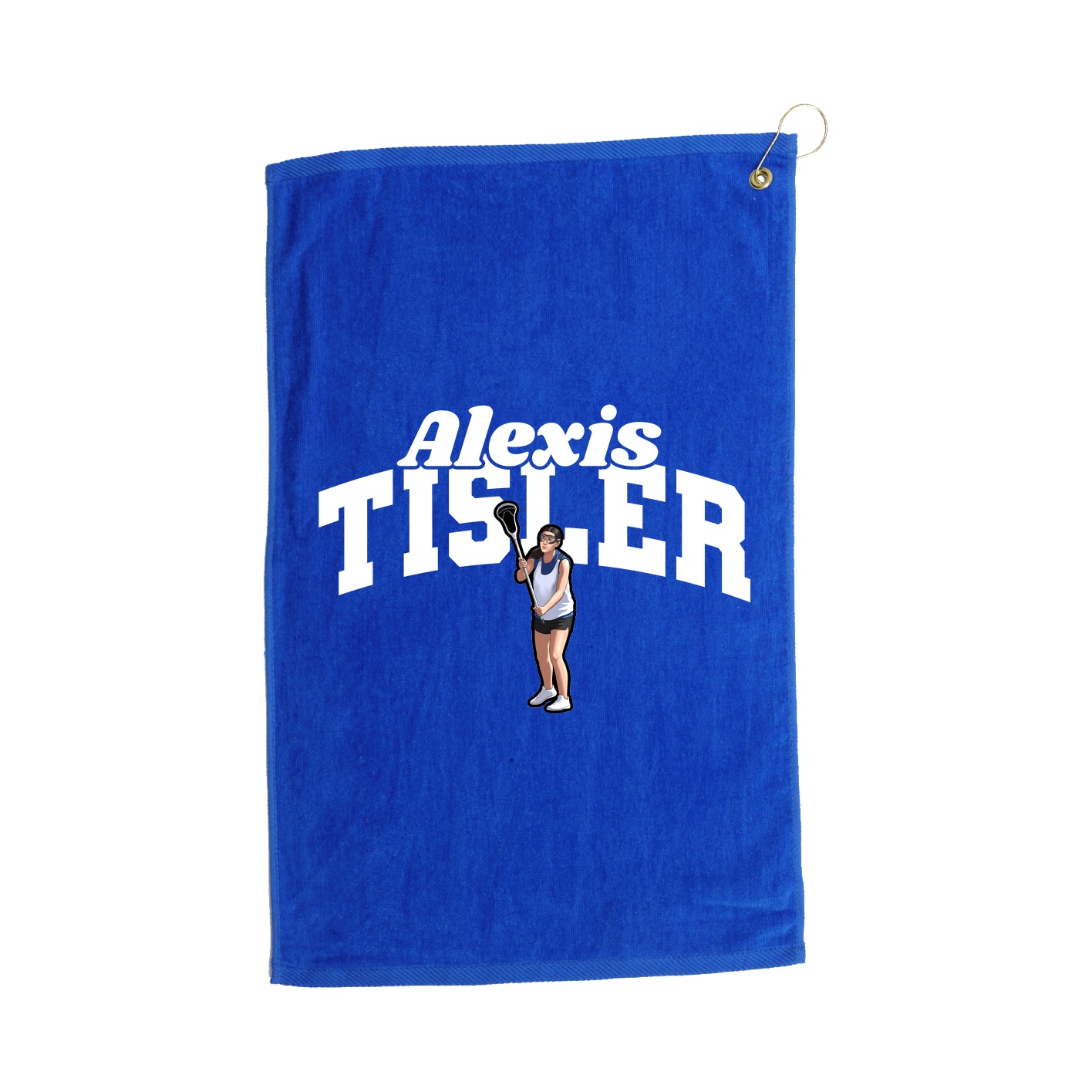 Golf Towel — Signature Arch in Royal