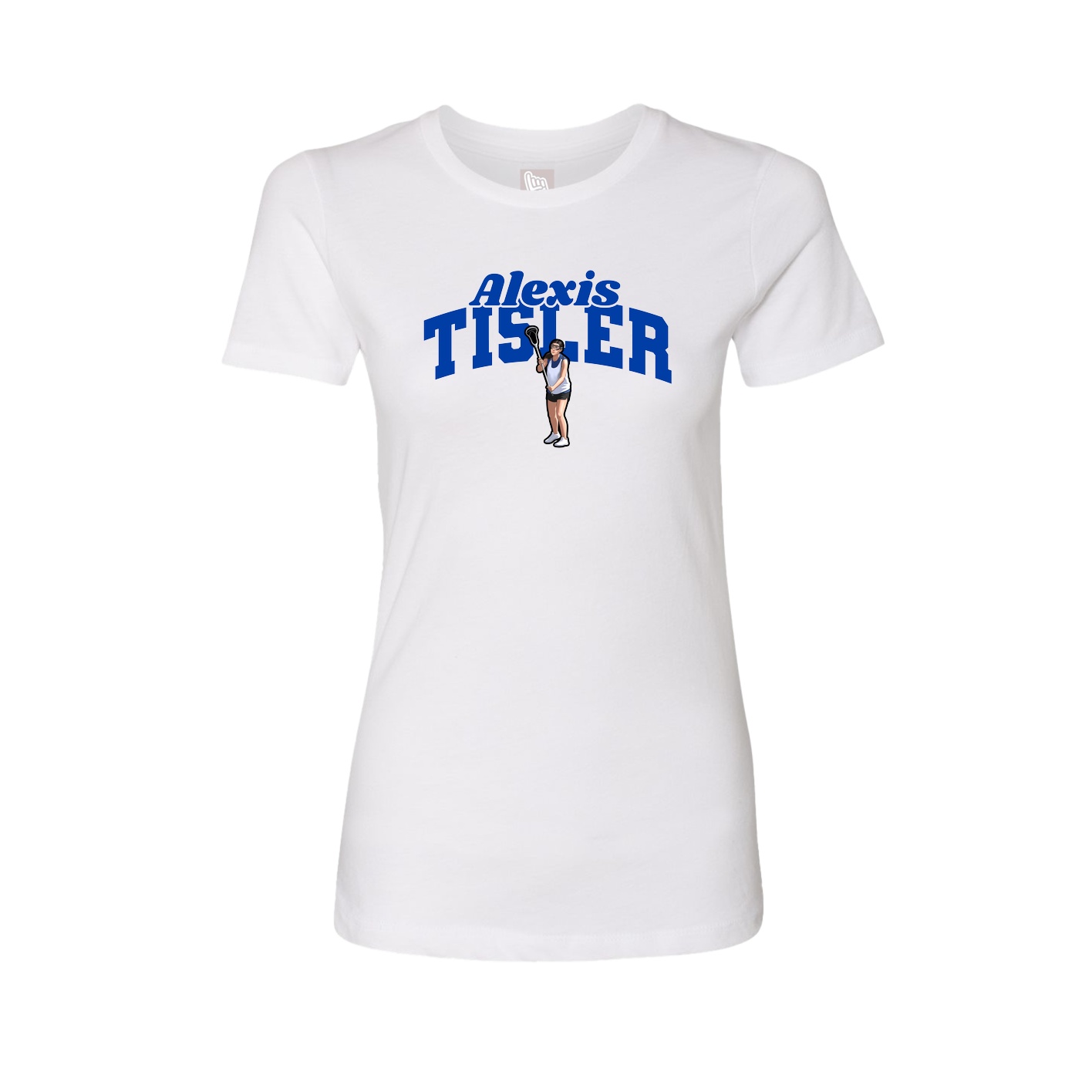 Womens Tee — Signature Arch in White