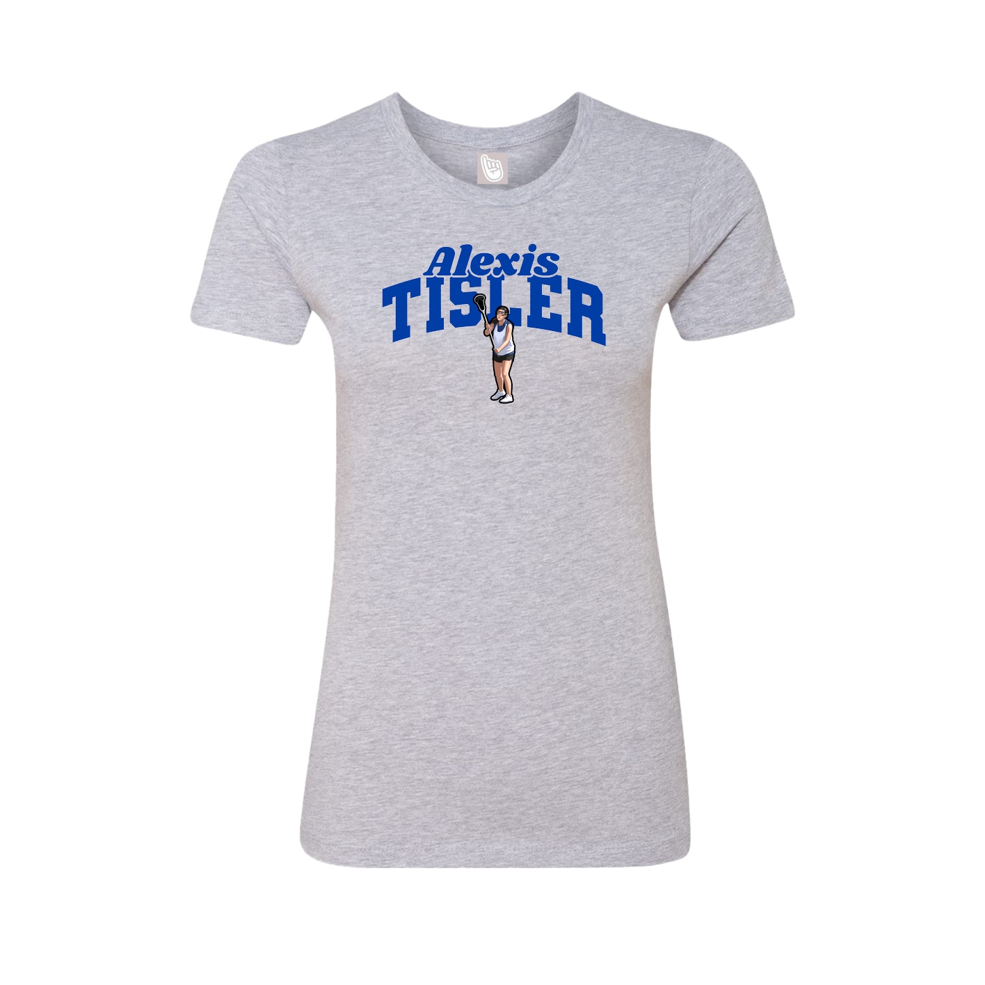 Womens Tee — Signature Arch in Grey