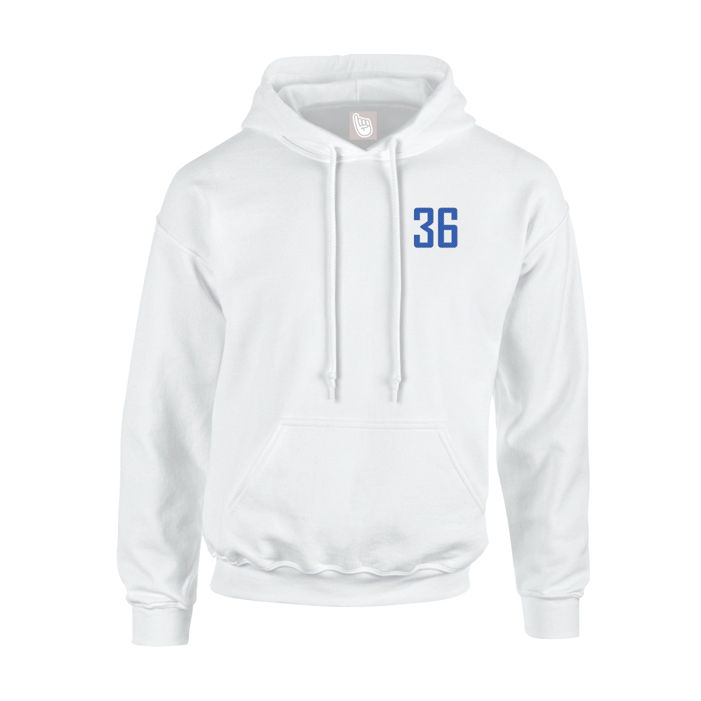 Youth Hoodie — Front Shirsy in White