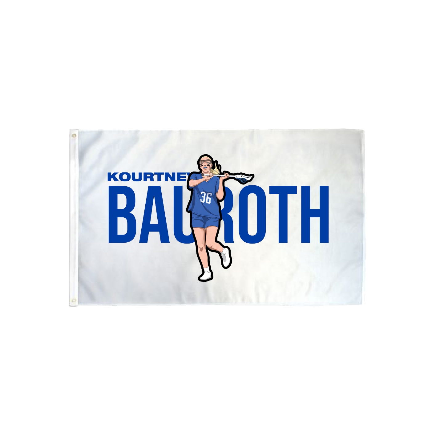 3x5 Flag — Player Name in Classic
