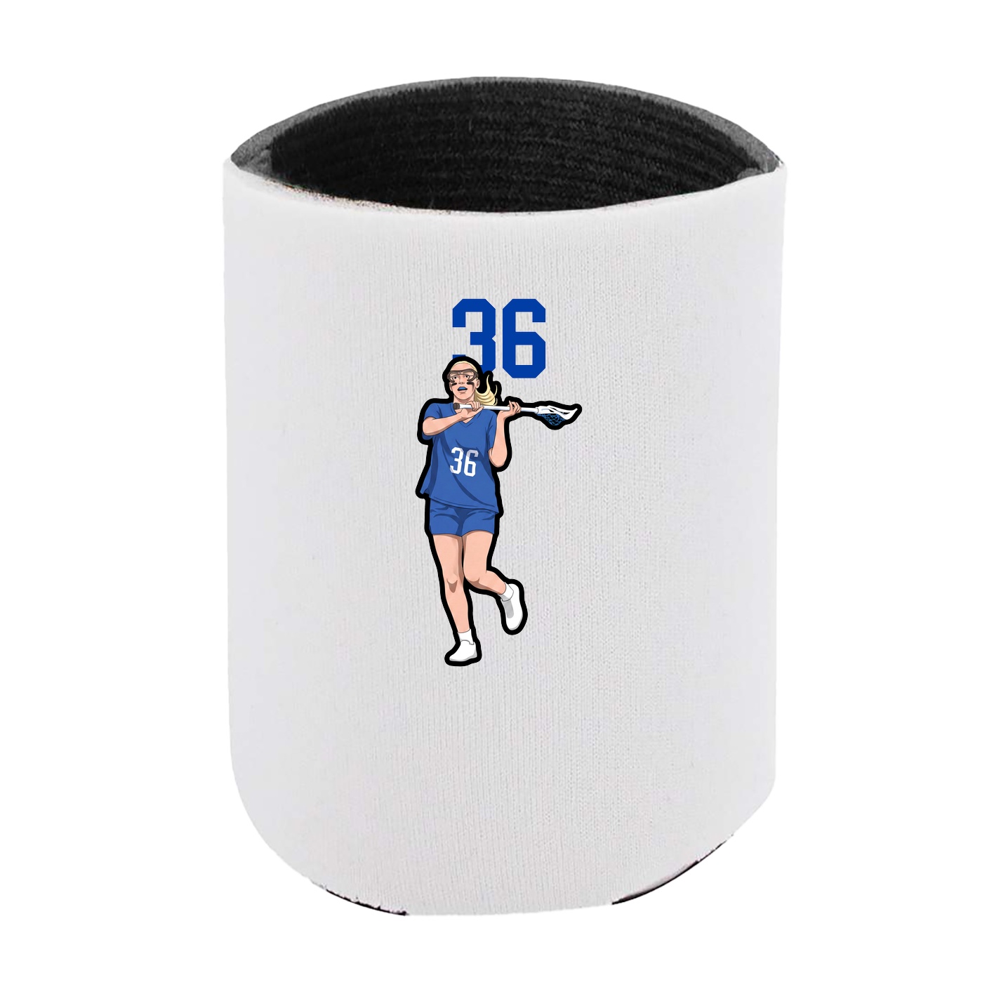 Can Holder — Number Top in White