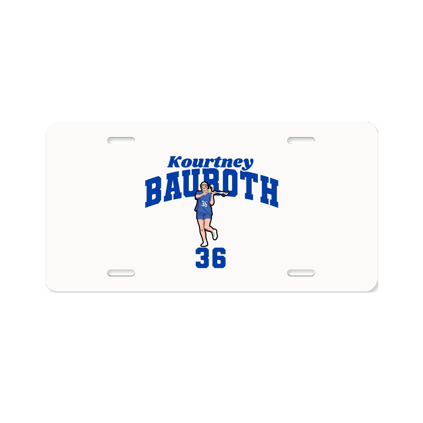 License Plate — Signature Arch in Classic