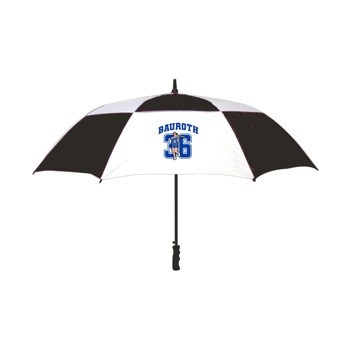 Golf Umbrella — Number in Black