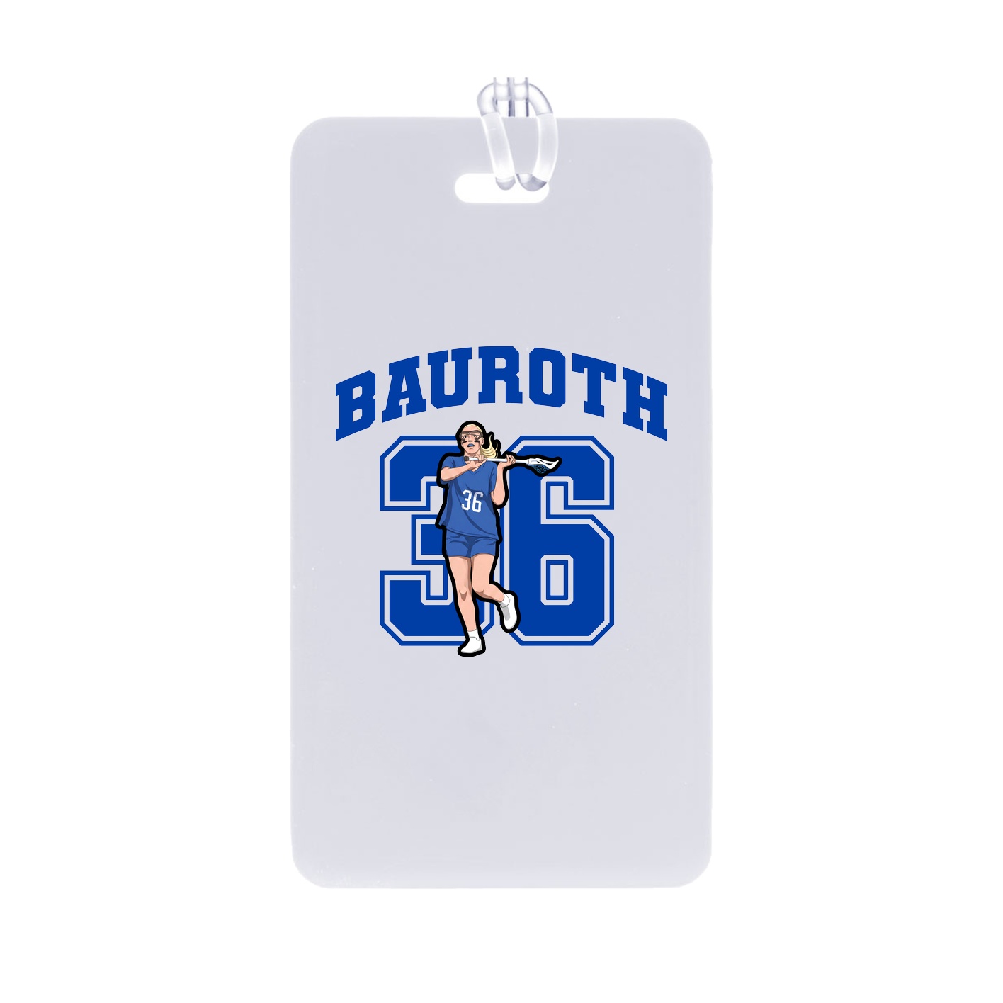 Bag Tag — Number in Classic