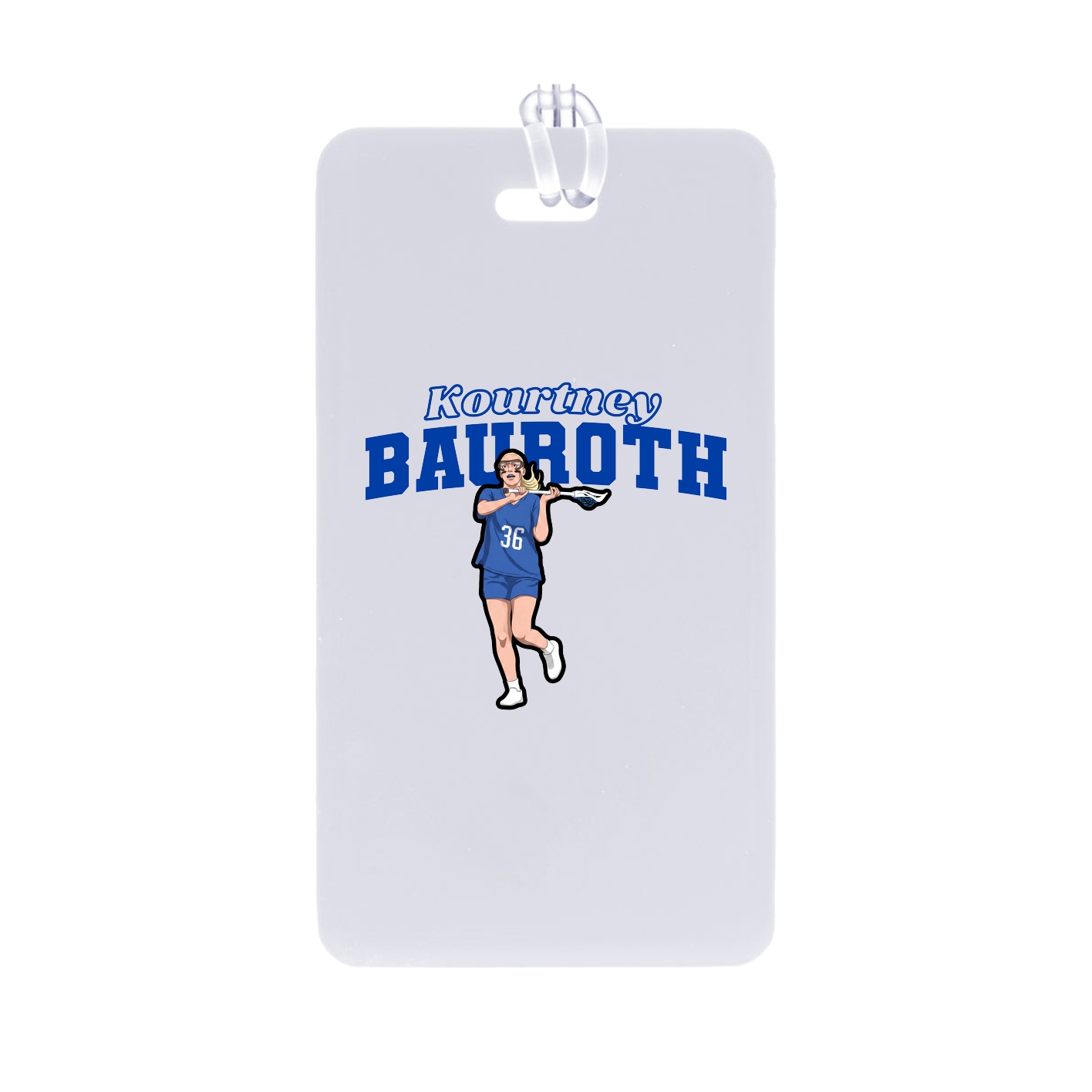 Bag Tag — Name Arch in Classic