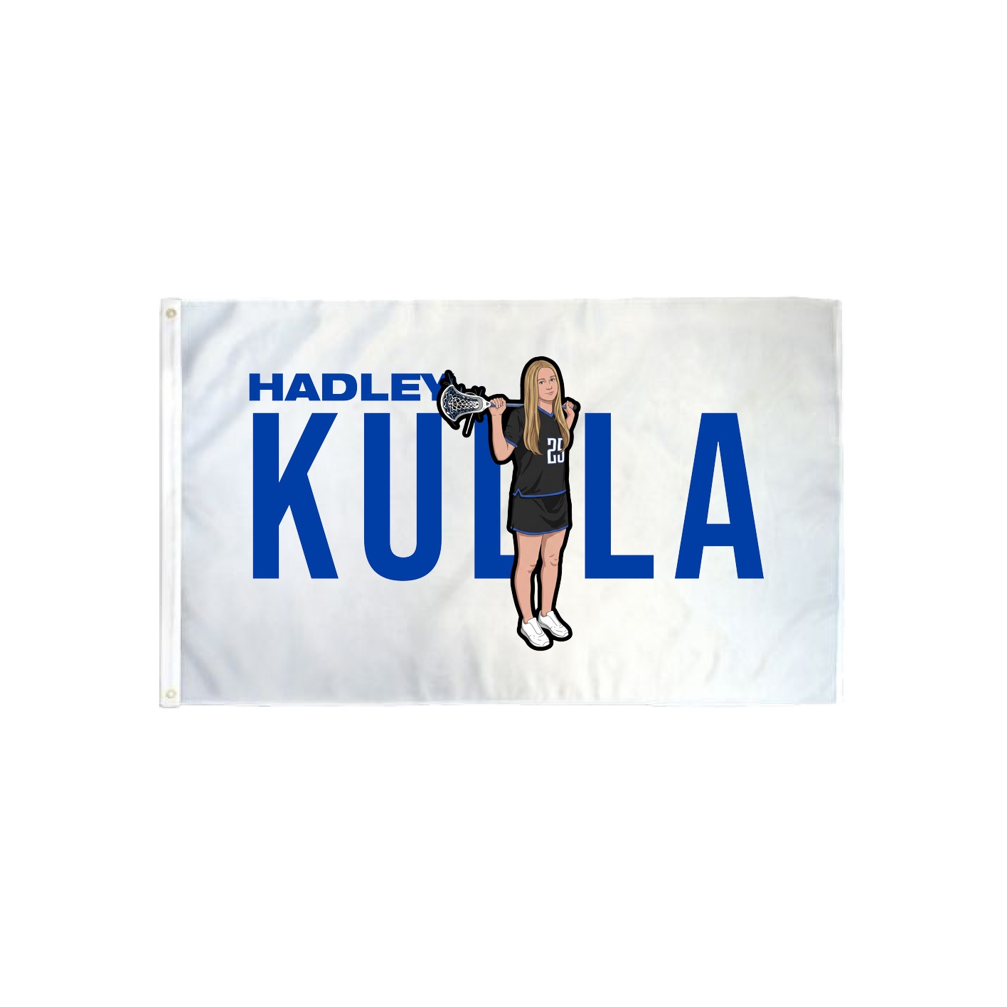 3x5 Flag — Player Name in Classic