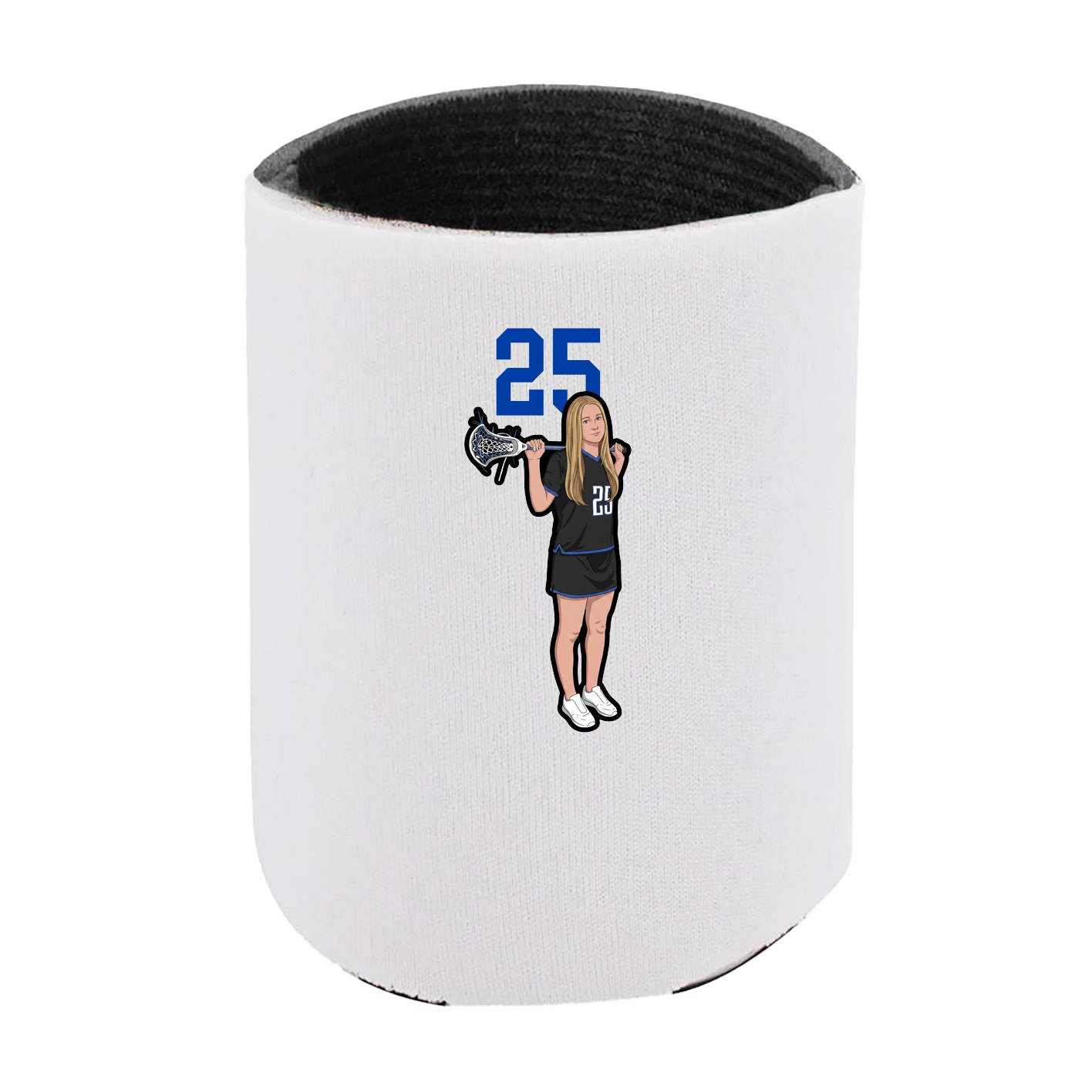 Can Holder — Number Top in White