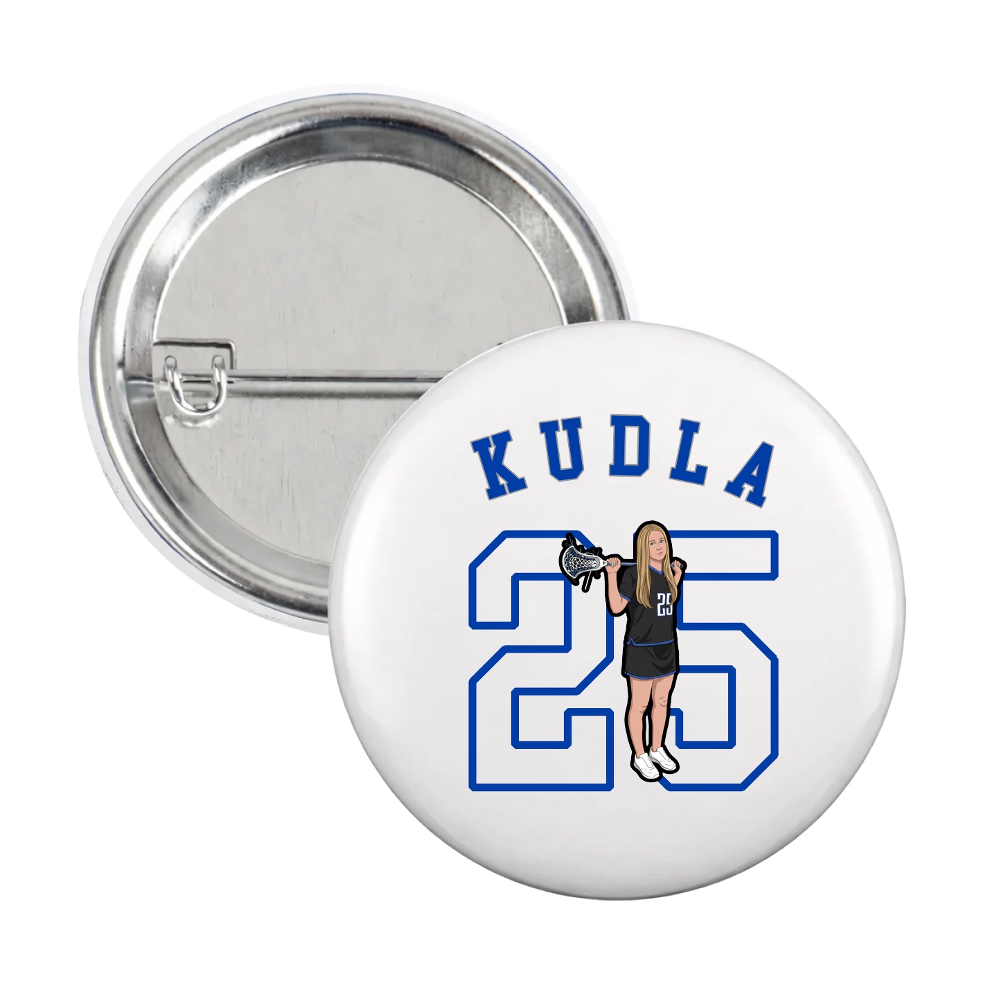 Game Day Button — Shirsey Arch in White