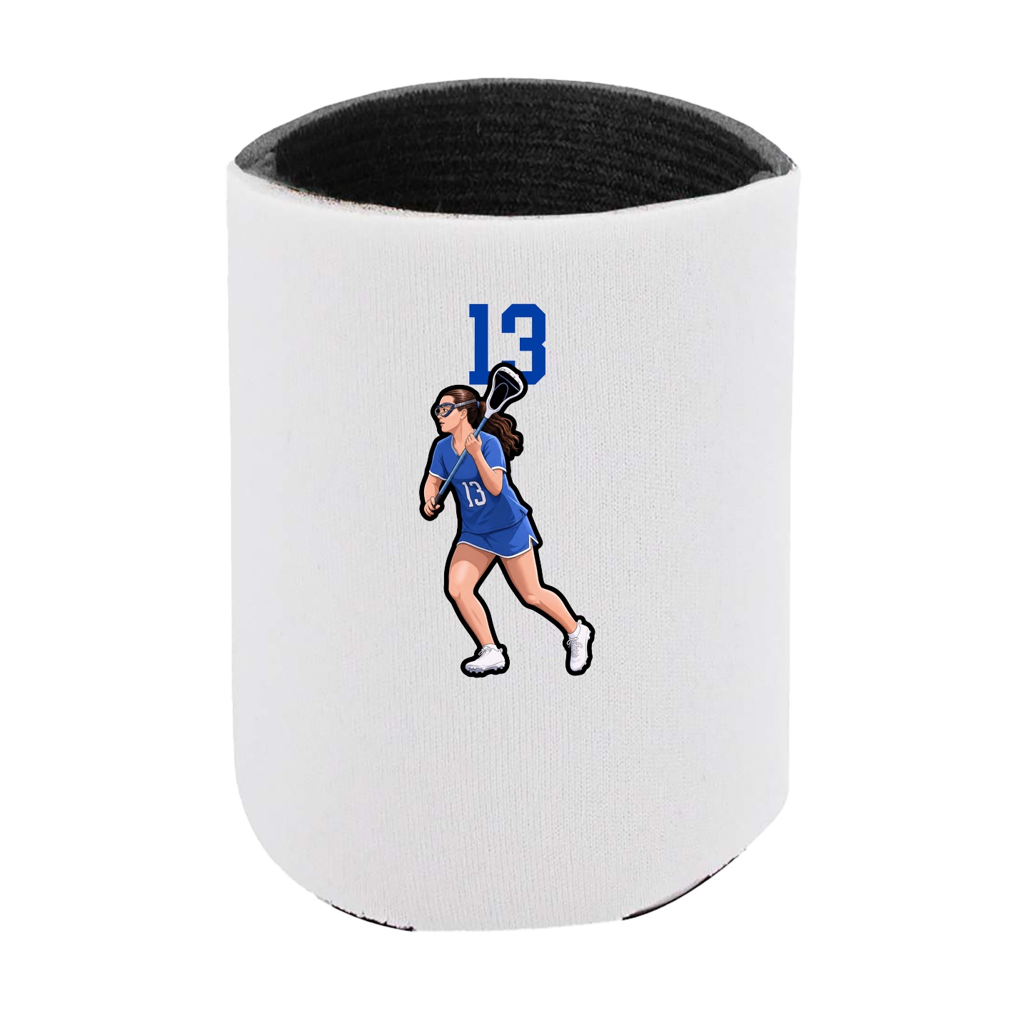 Can Holder — Number Top in White
