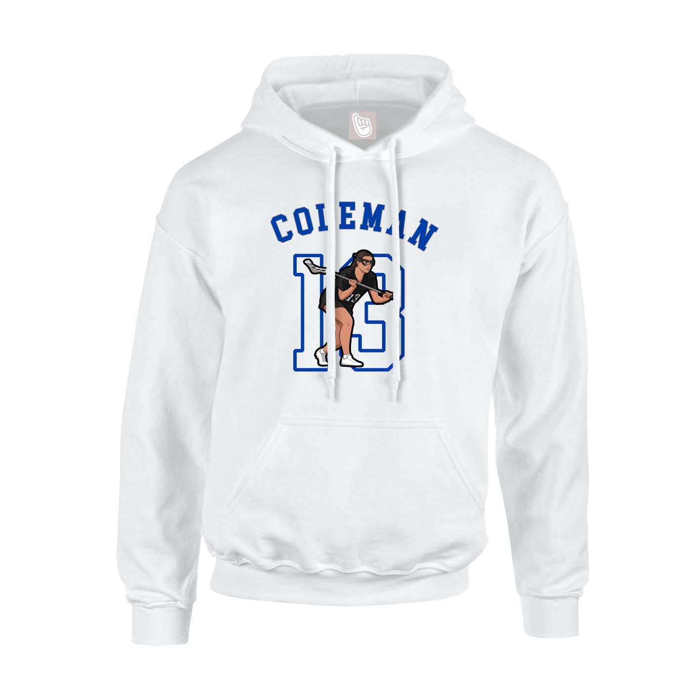 Youth Hoodie — Shirsey Arch in White