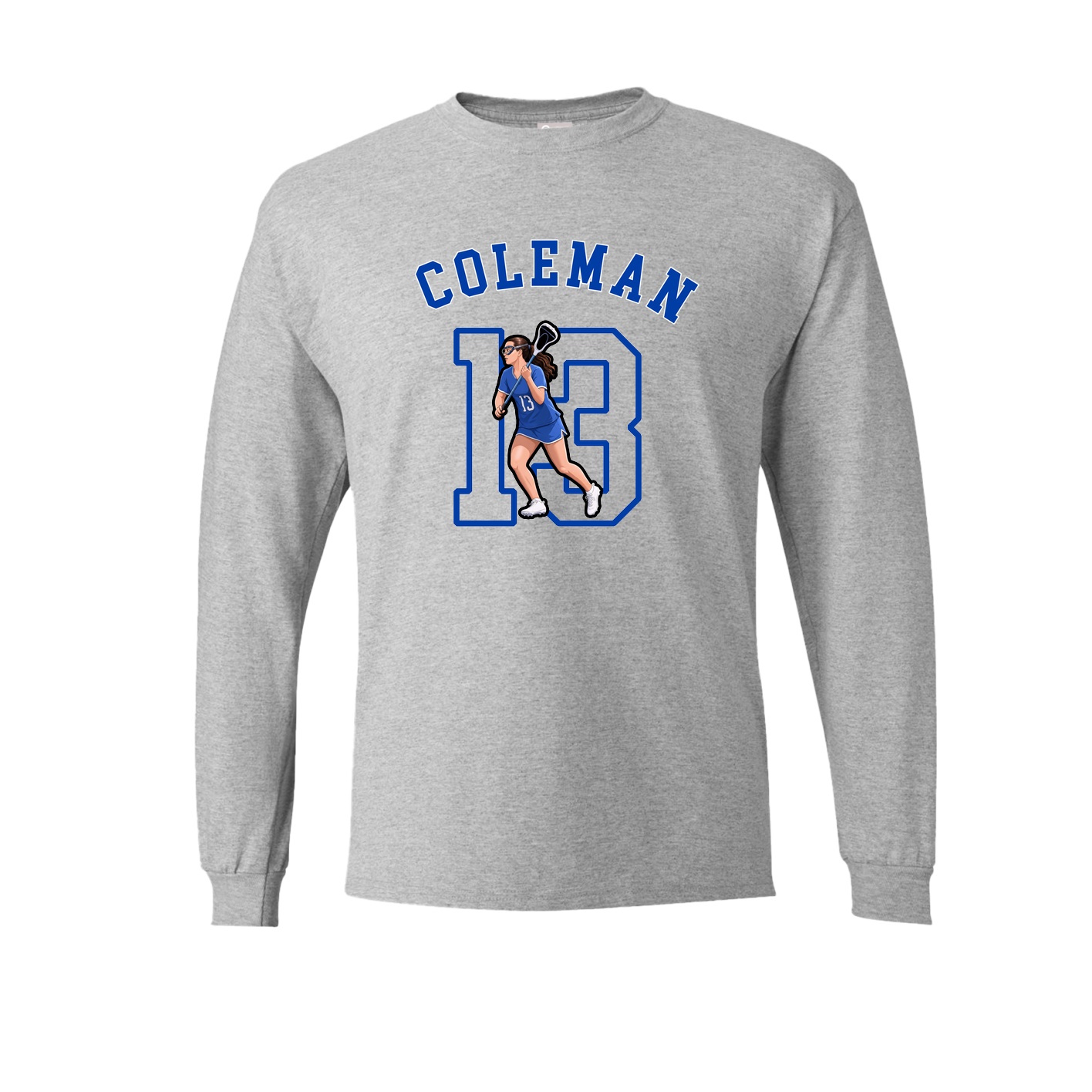 Long Sleeve Tee — Shirsey Arch in Grey