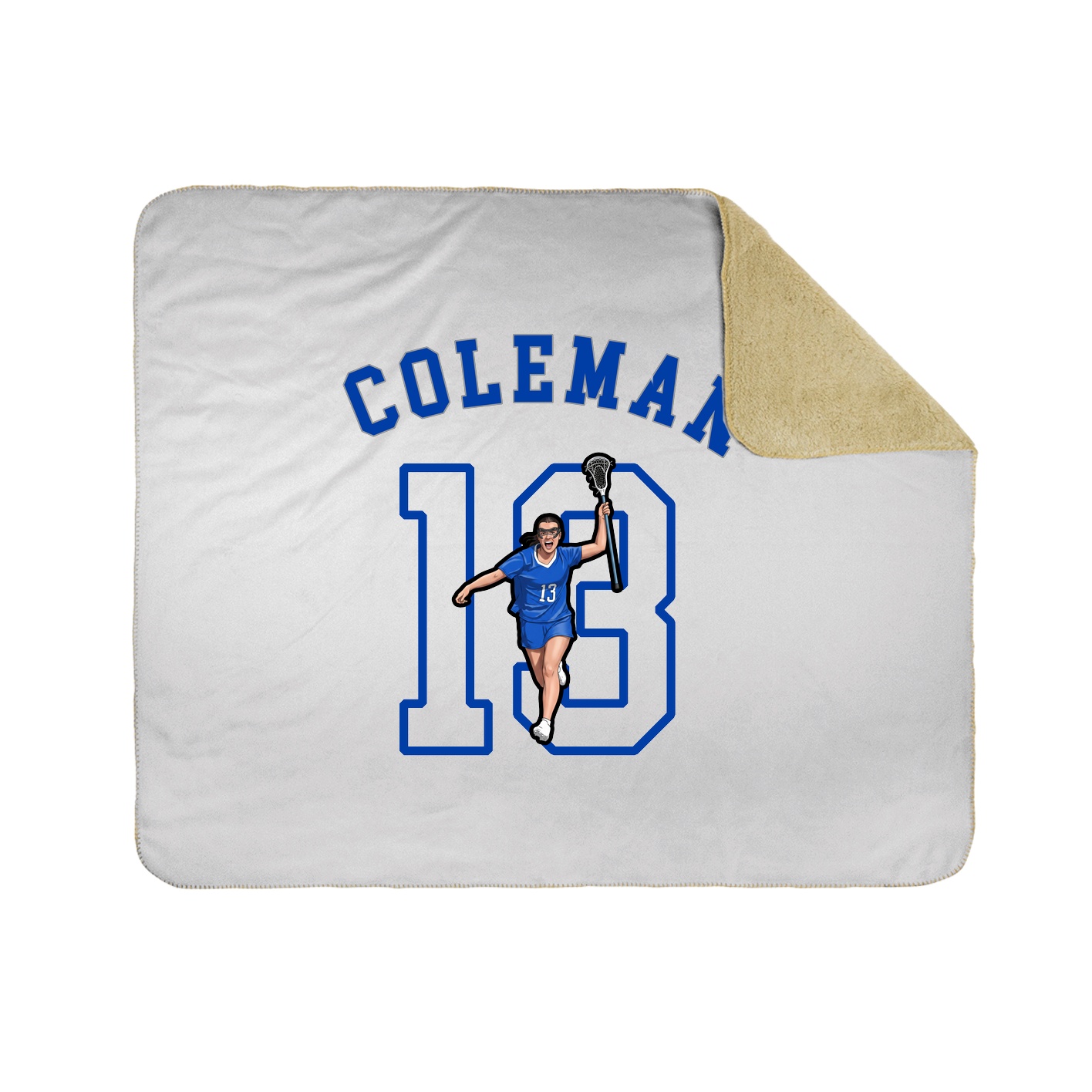 Throw Blanket — Shirsey Arch in White
