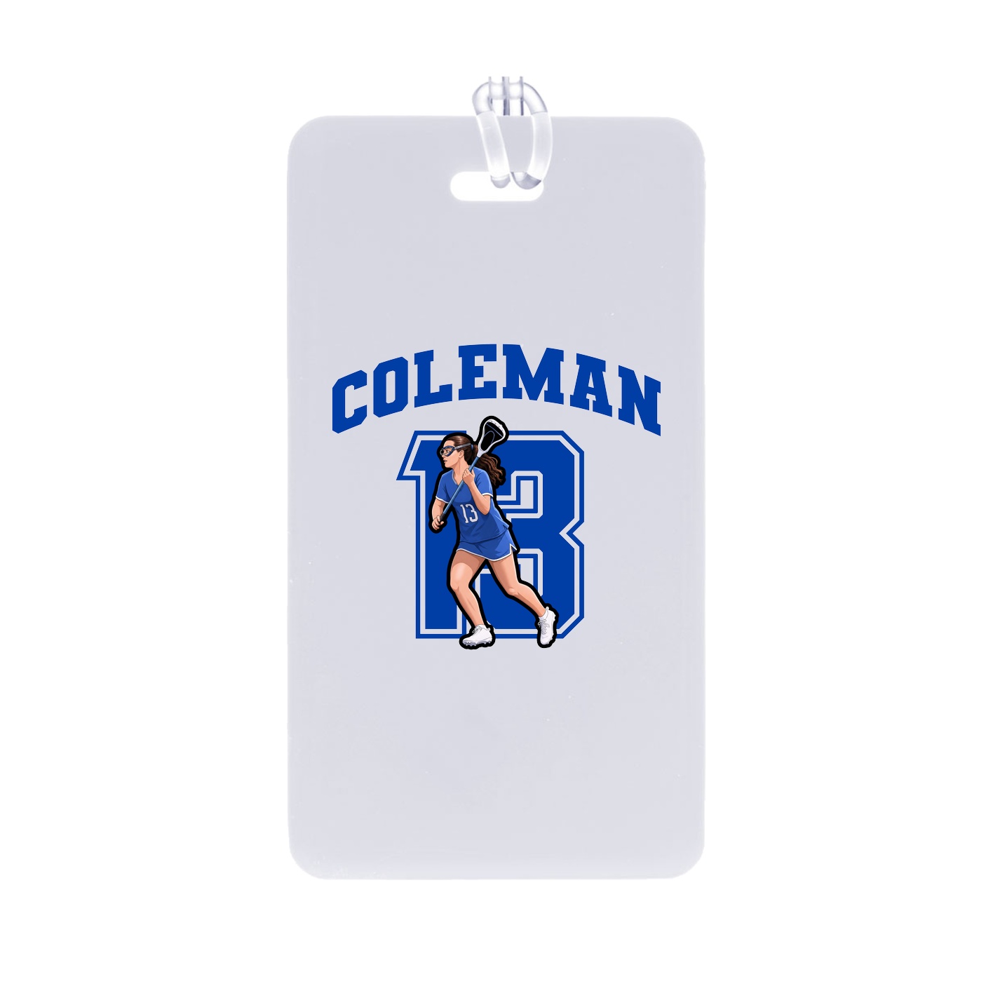 Bag Tag — Number in Classic