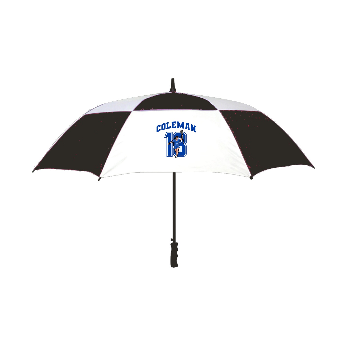 Golf Umbrella — Number in Black