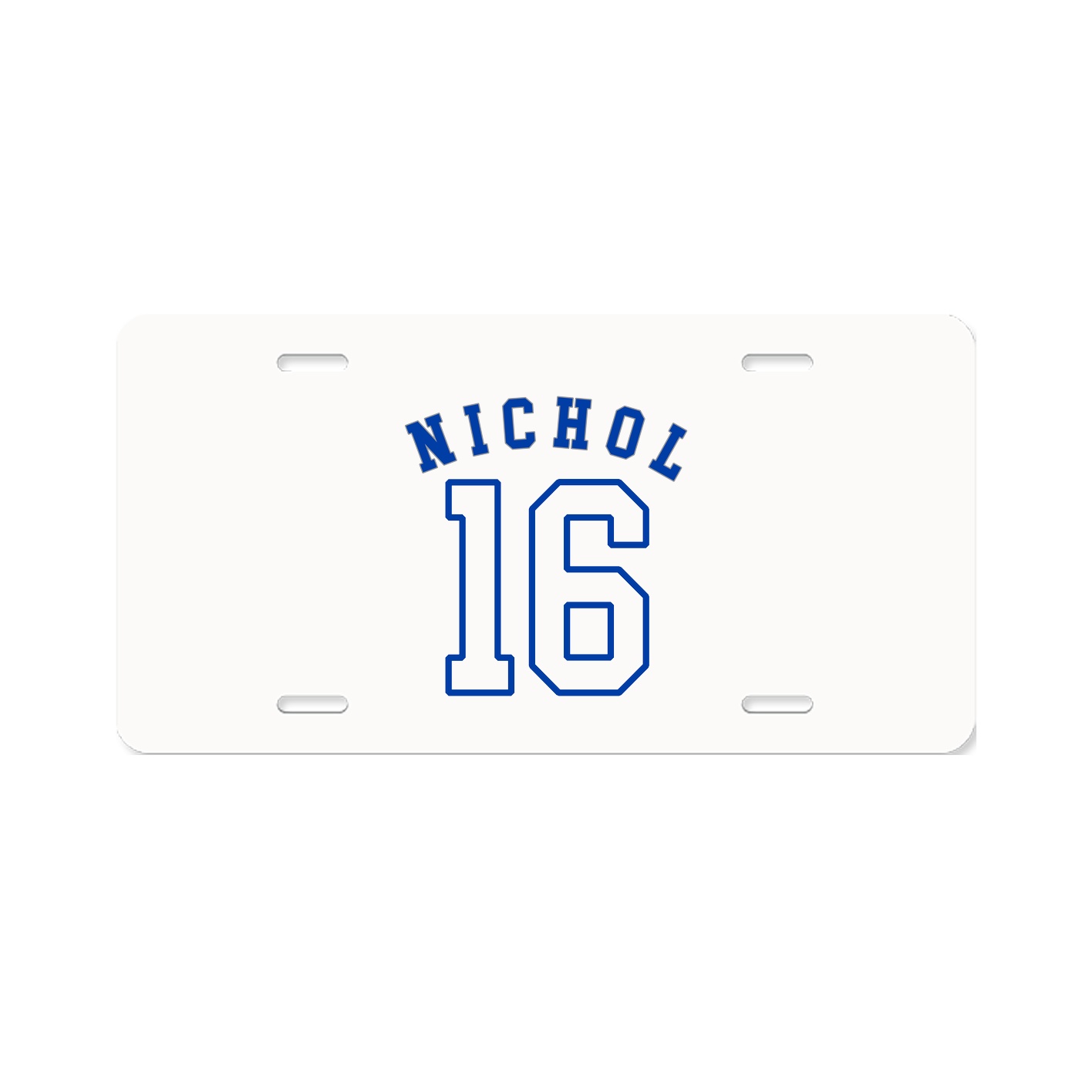 License Plate — Shirsey Arch in Classic