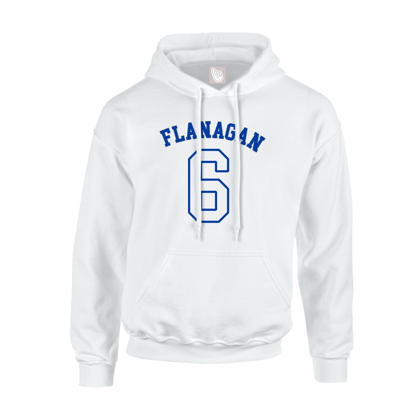 Hoodie — Shirsey Arch in White