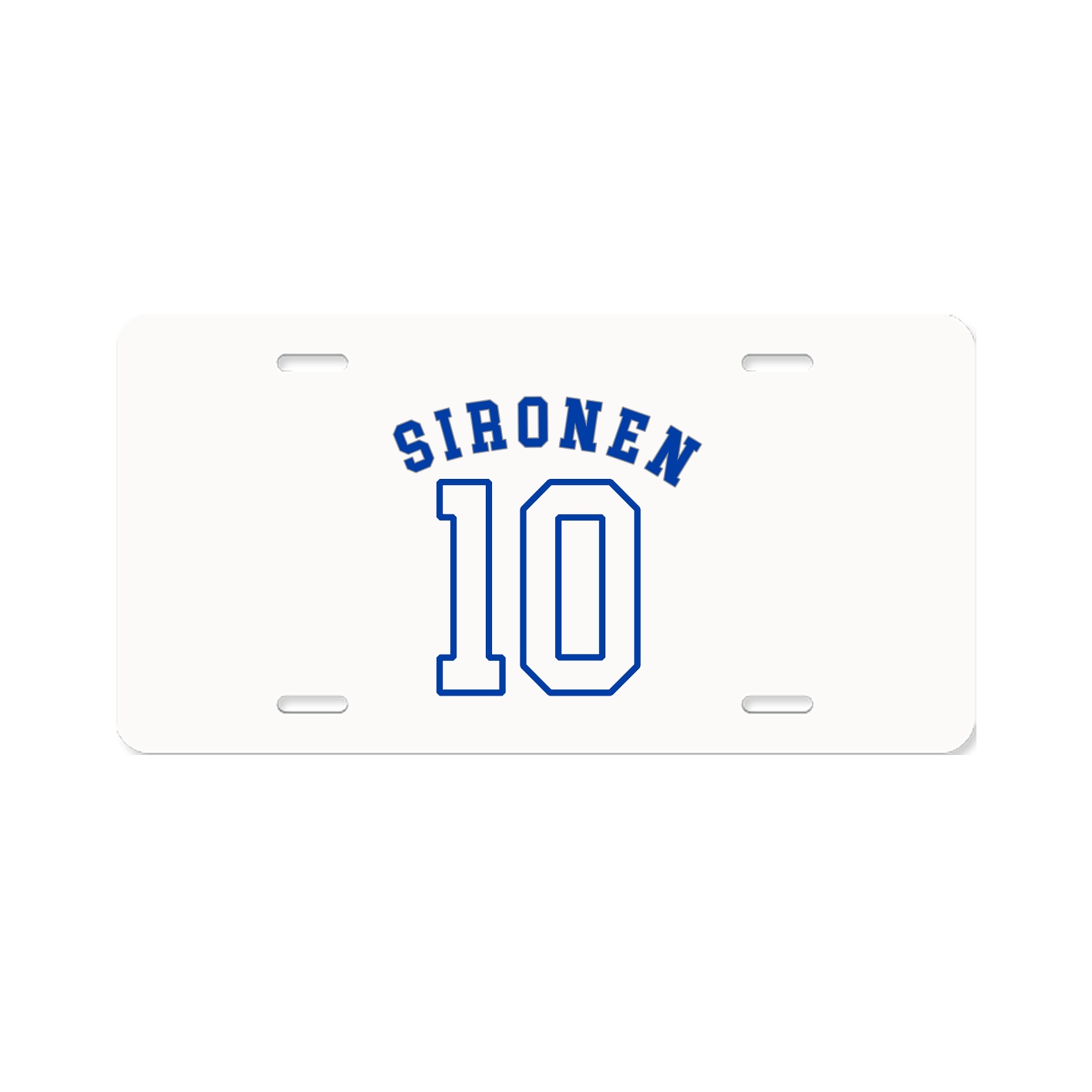 License Plate — Shirsey Arch in Classic