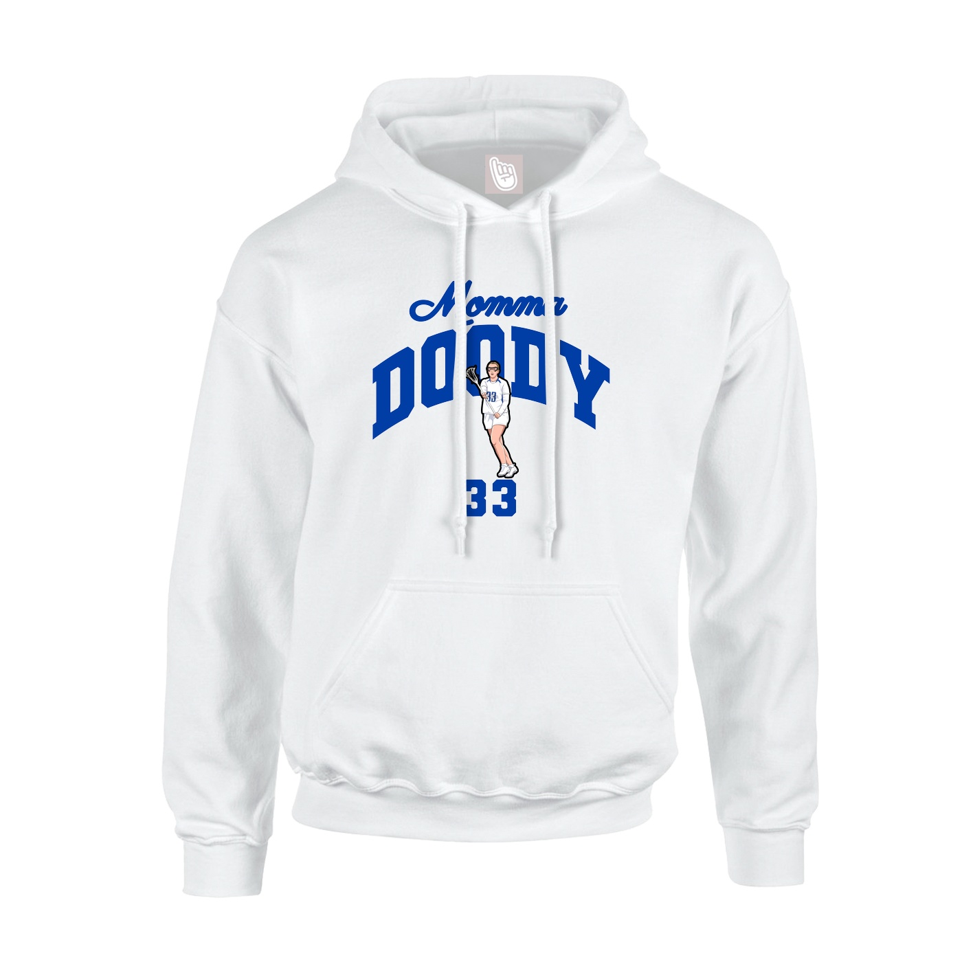 Youth Hoodie — Mothers Day Arch in White