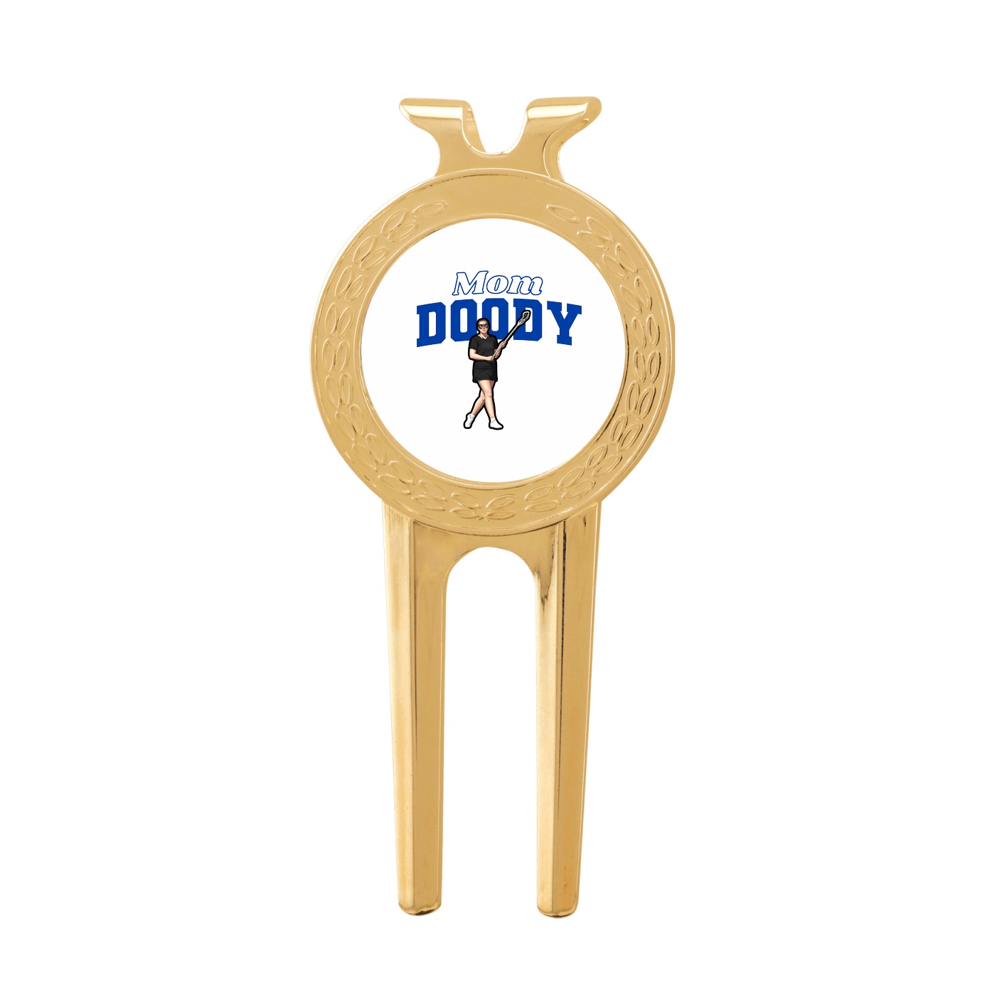 Divot Tool with Ball Marker — Mothers Day Block in Classic