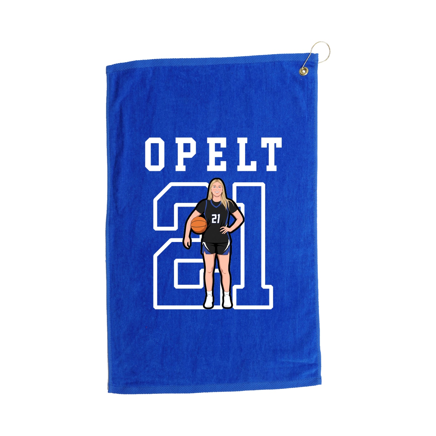 Golf Towel — Shirsey in Royal
