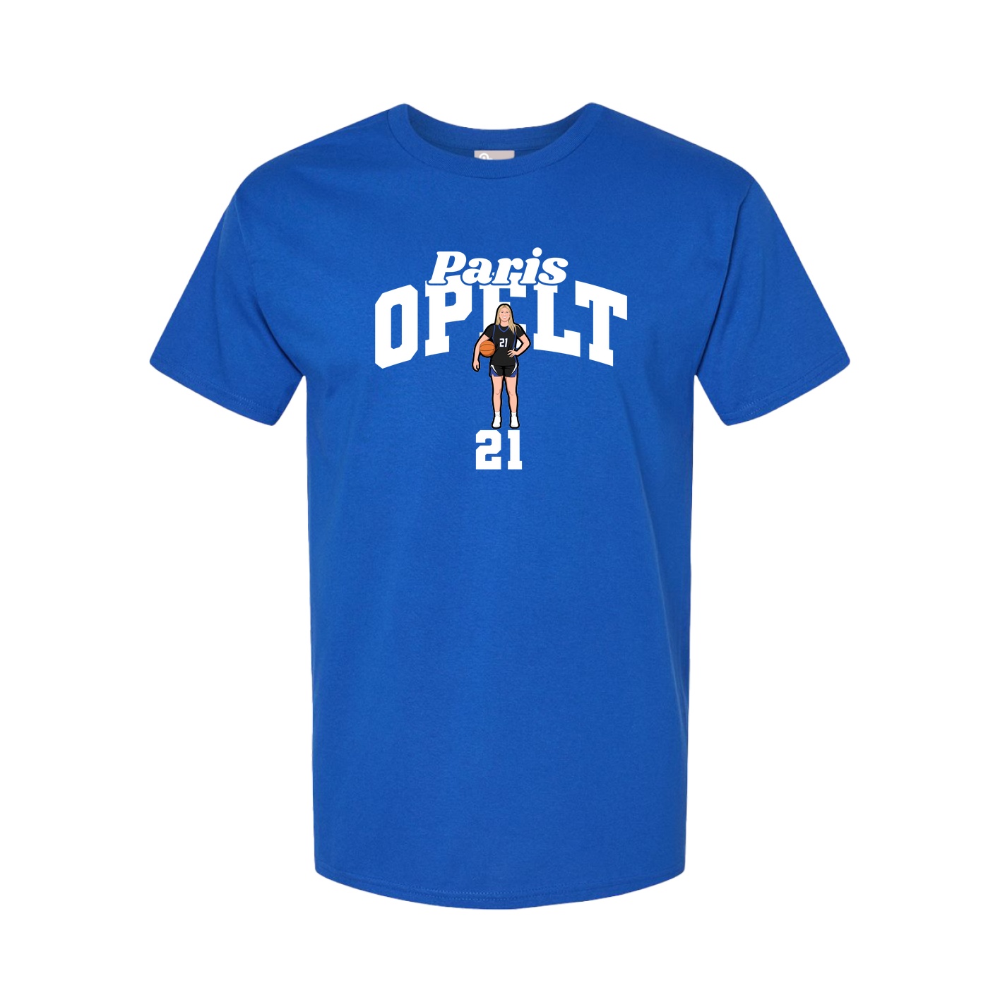 Youth Tee — Signature Arch in Royal