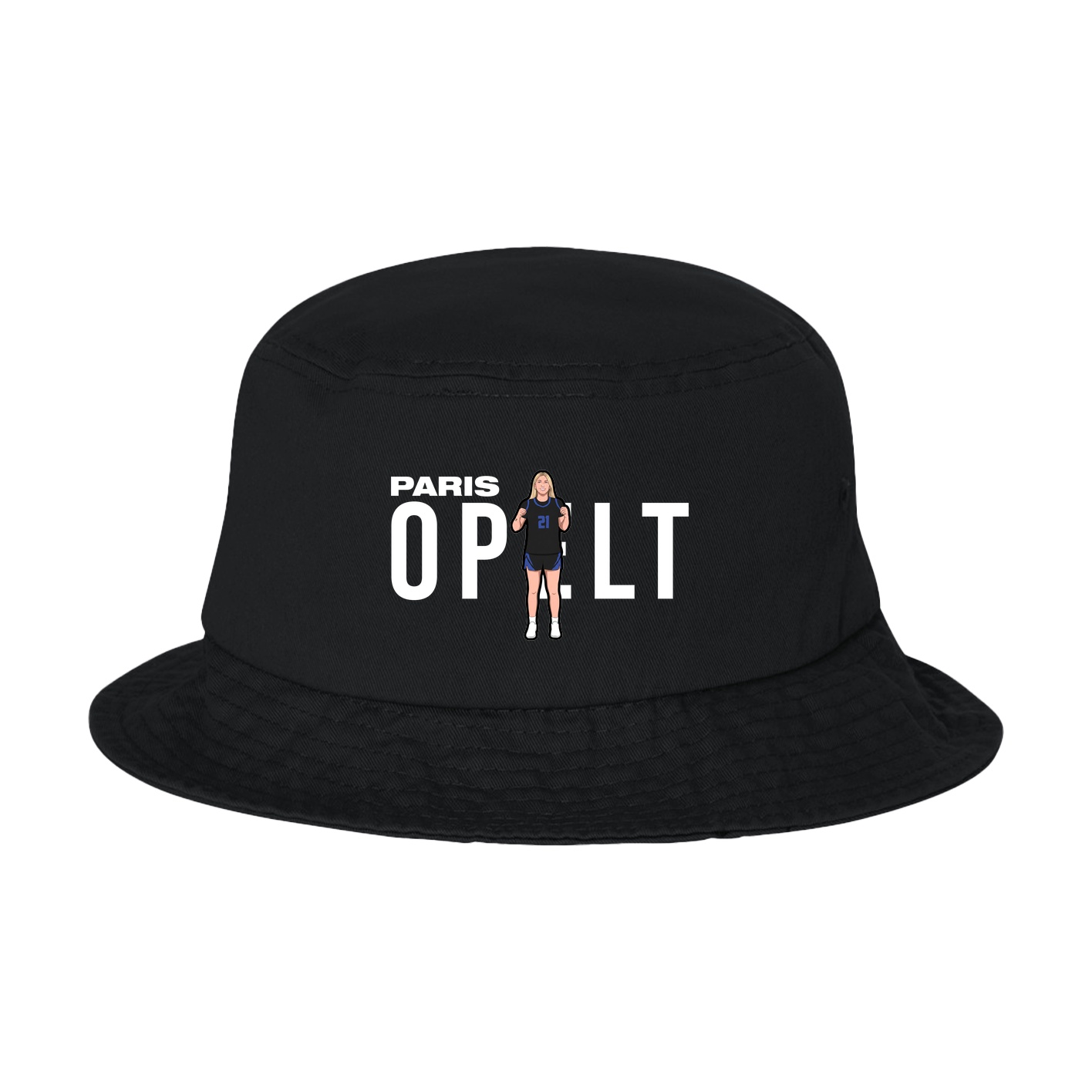 Bucket Cap — Player Name in Black