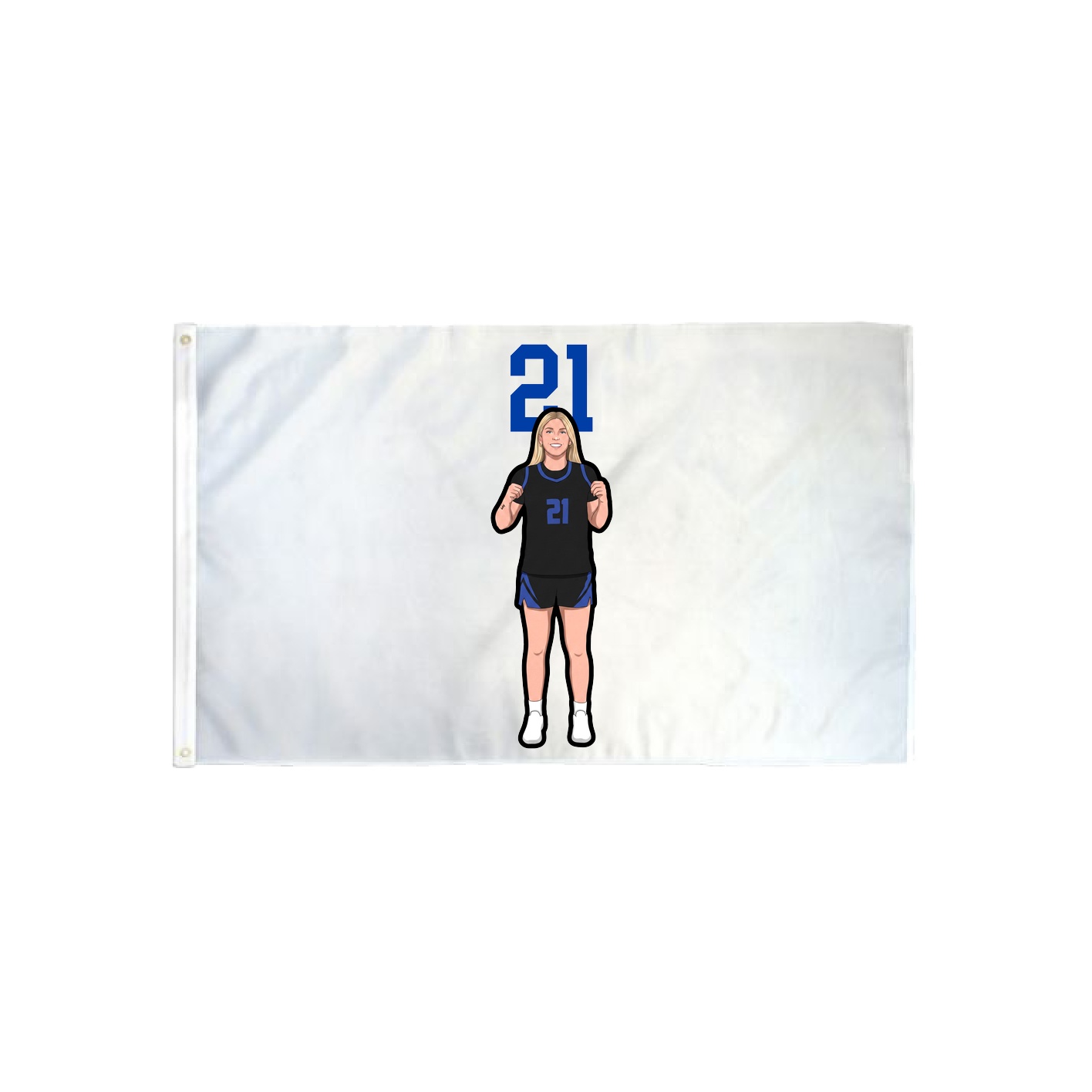 3x5 Flag — Number Top in Classic
