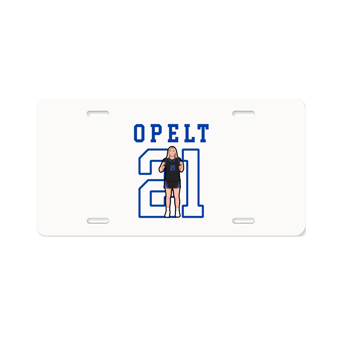 License Plate — Shirsey in Classic