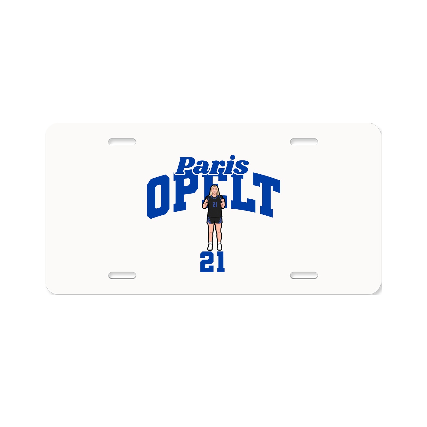 License Plate — Signature Arch in Classic