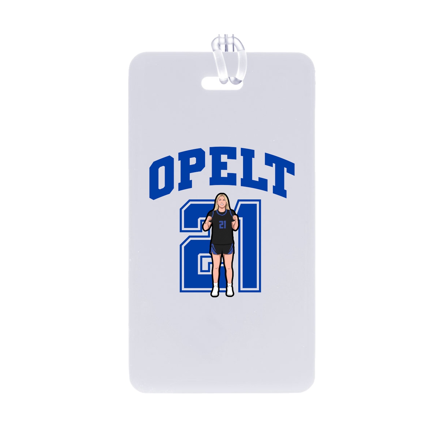 Bag Tag — Number in Classic