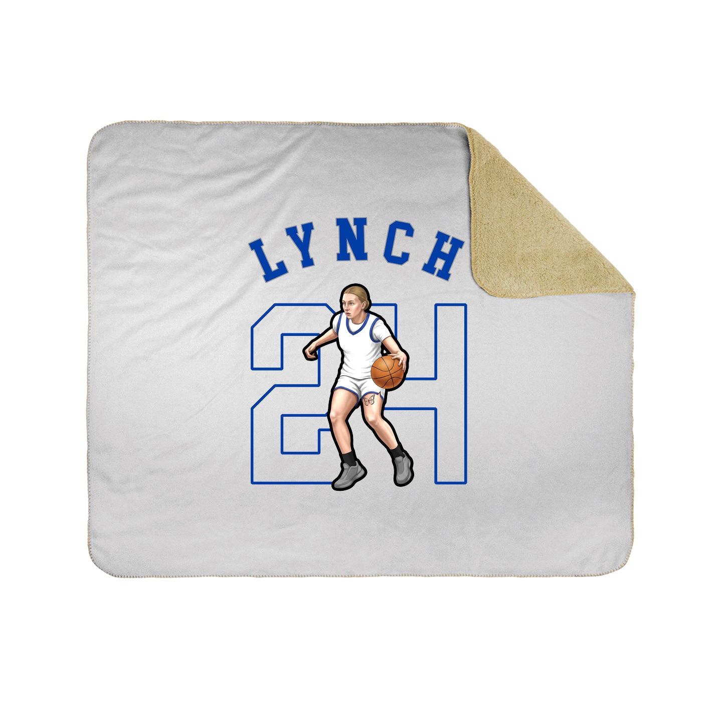 Throw Blanket — Shirsey Arch in White