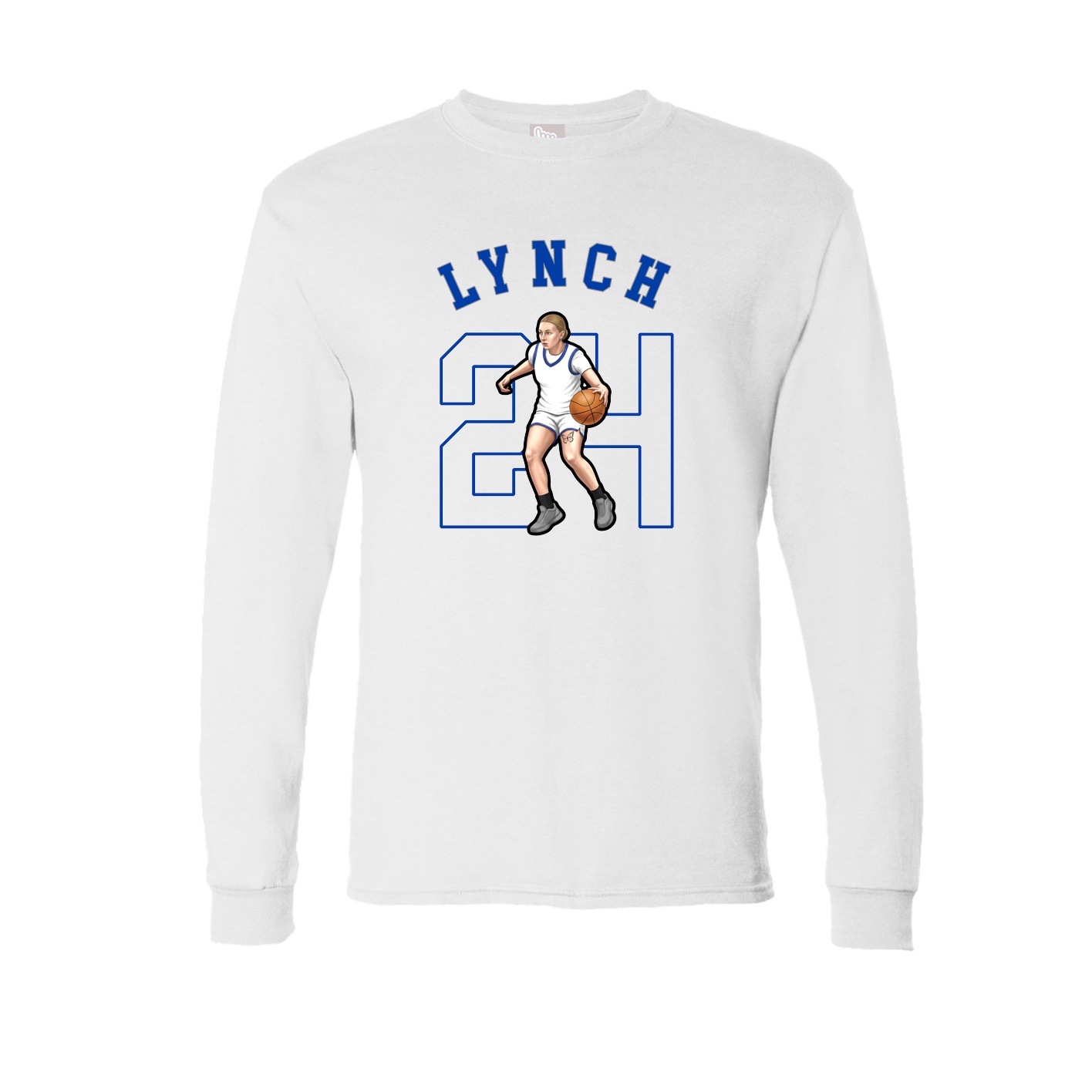 Long Sleeve Tee — Shirsey Arch in White