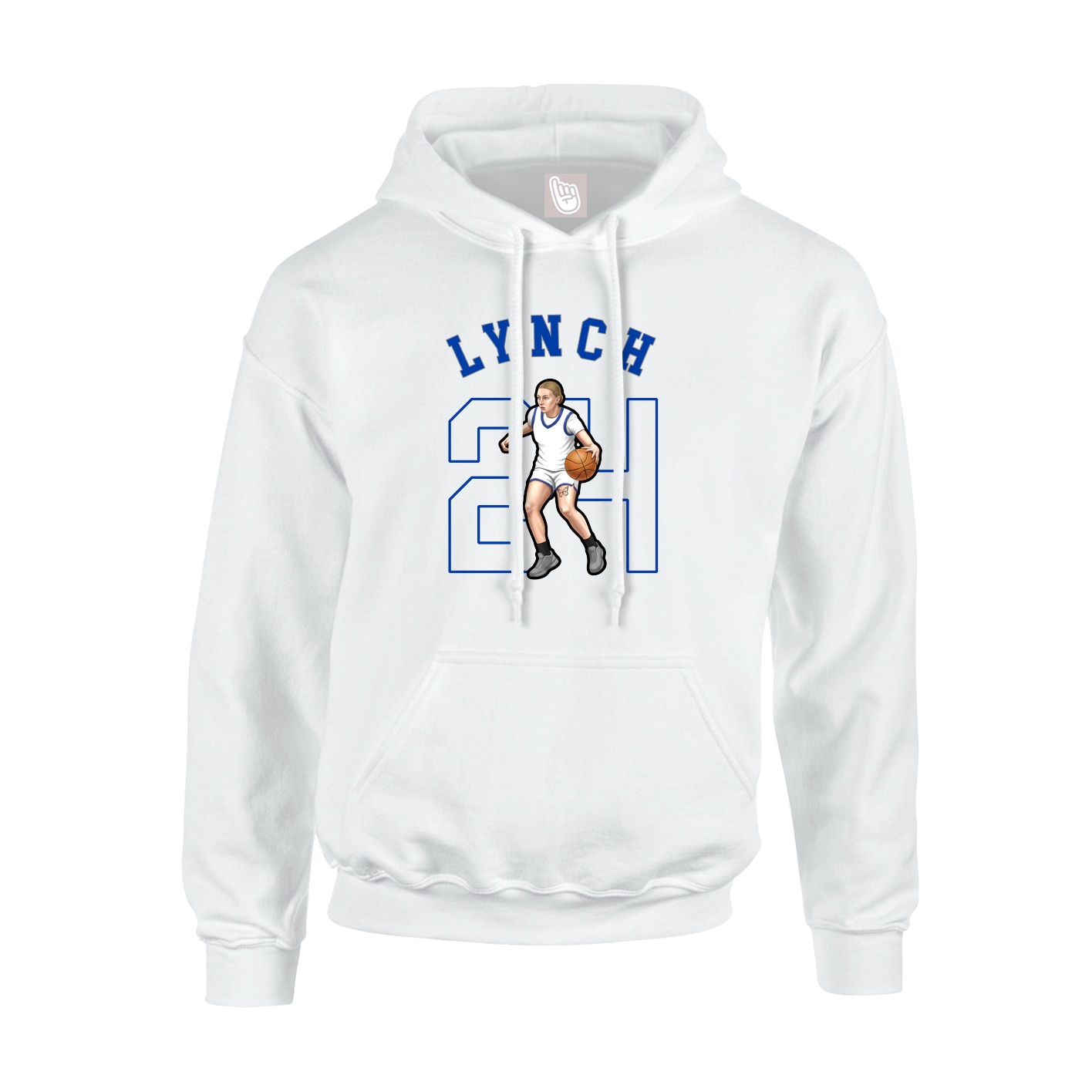 Hoodie — Shirsey Arch in White