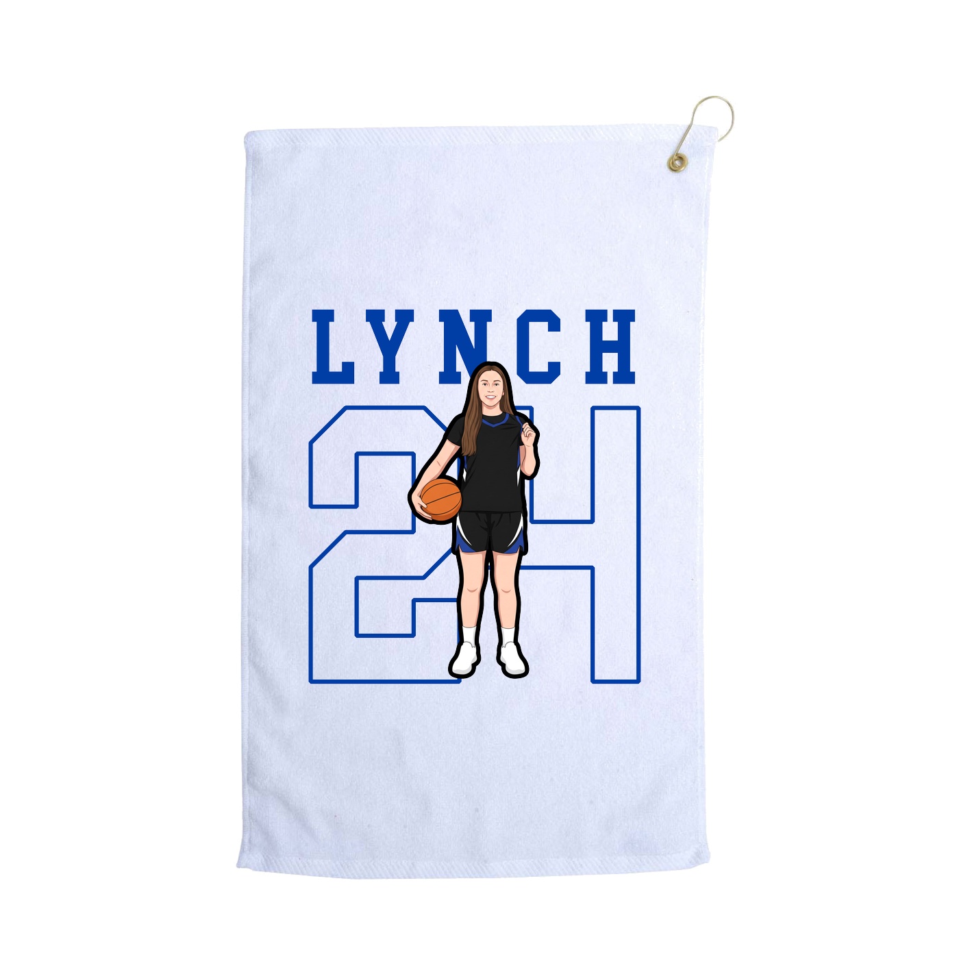 Golf Towel — Shirsey in White