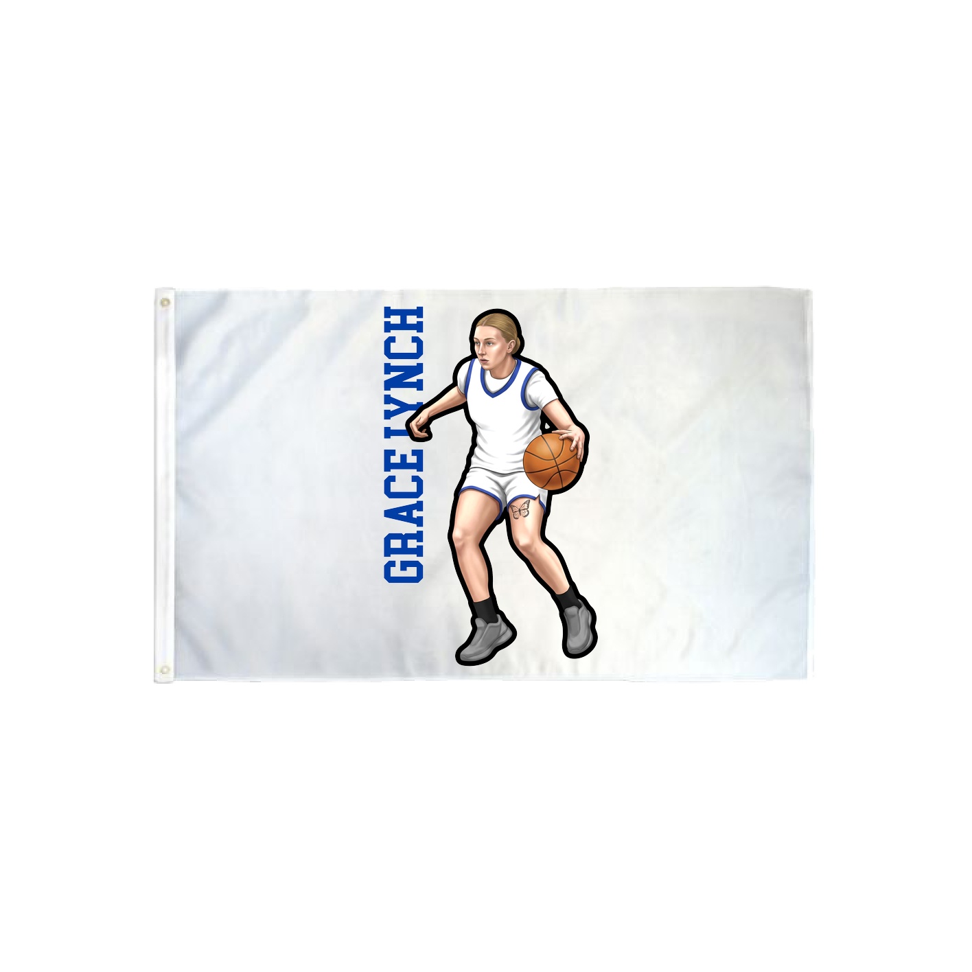 3x5 Flag — Name Vertical in Classic