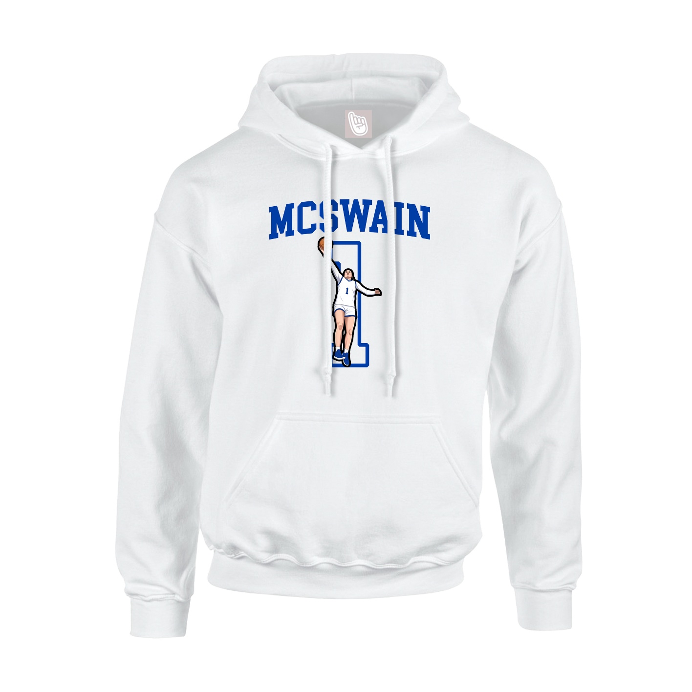Youth Hoodie — Shirsey in White