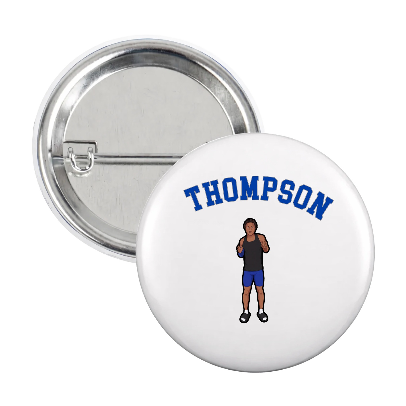 Game Day Button — Shirsey Arch in White