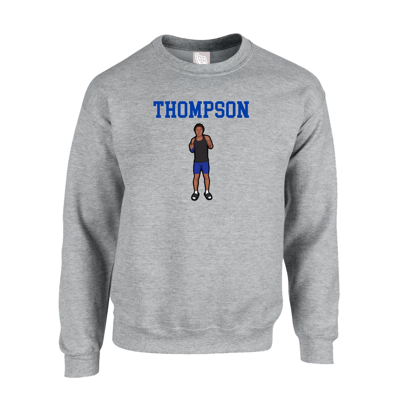 Fleece Crew — Shirsey in Grey