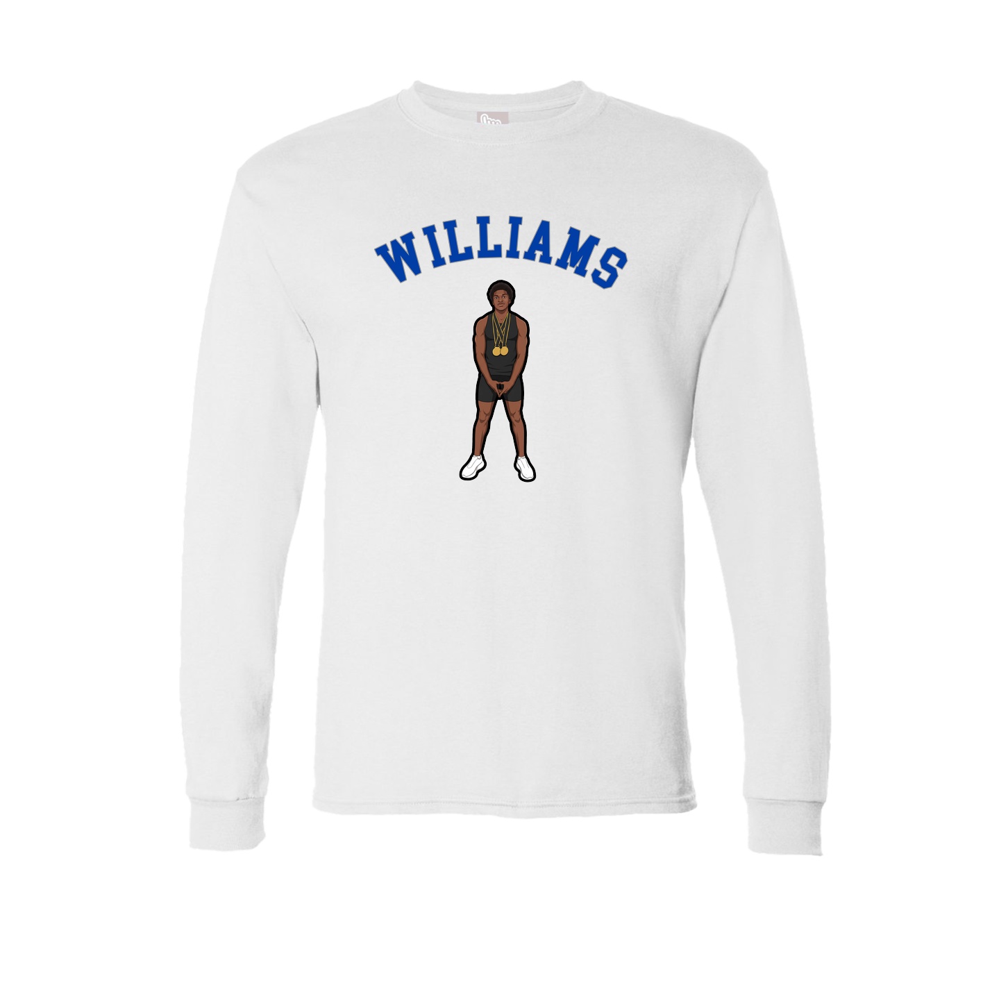 Long Sleeve Tee — Shirsey Arch in White