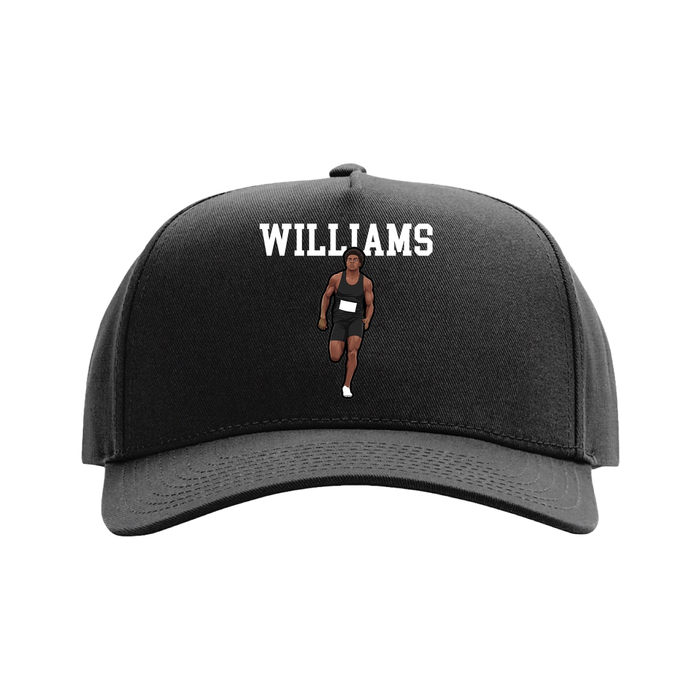 Full Fabric Five-Panel Champ Cap