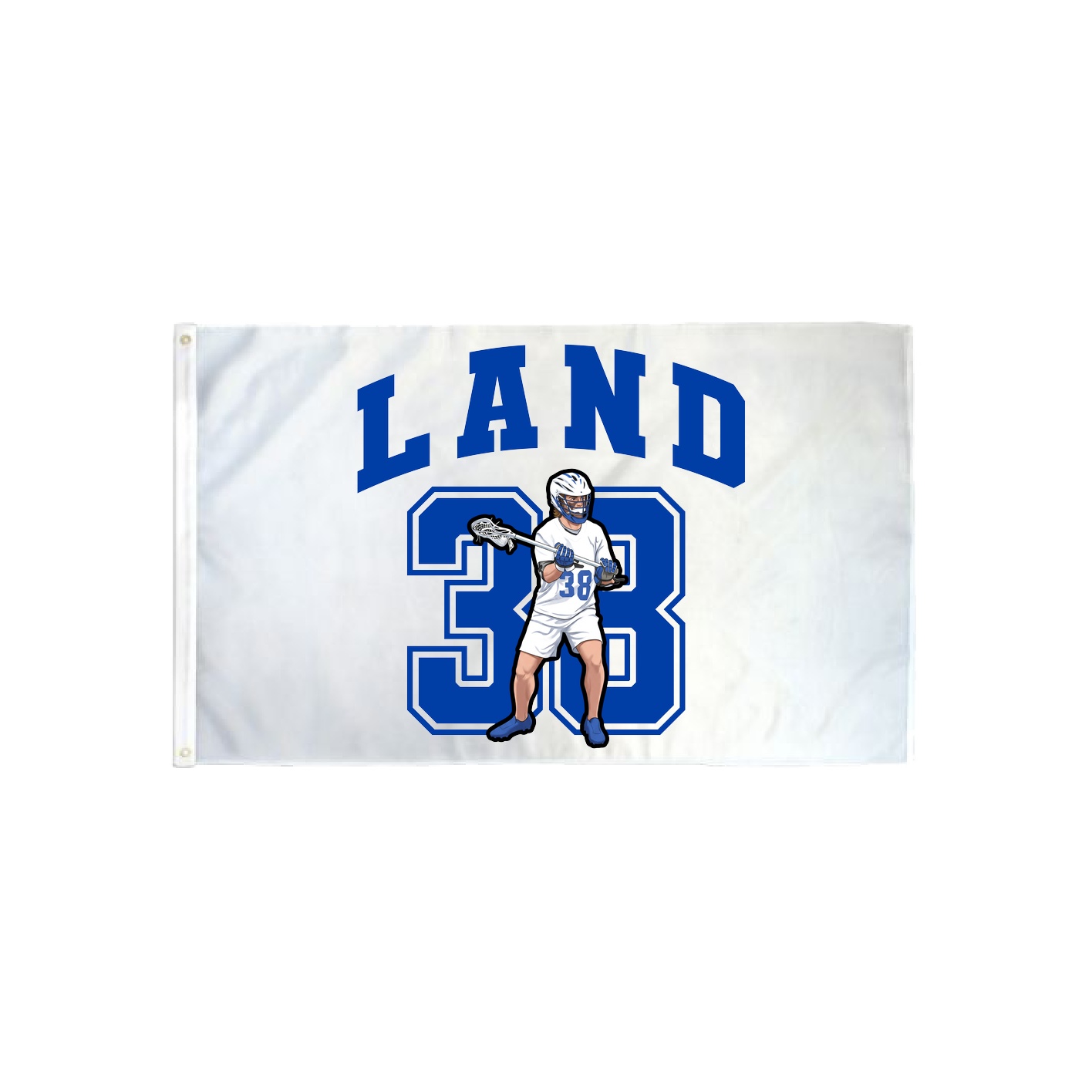 3x5 Flag — Number in Classic