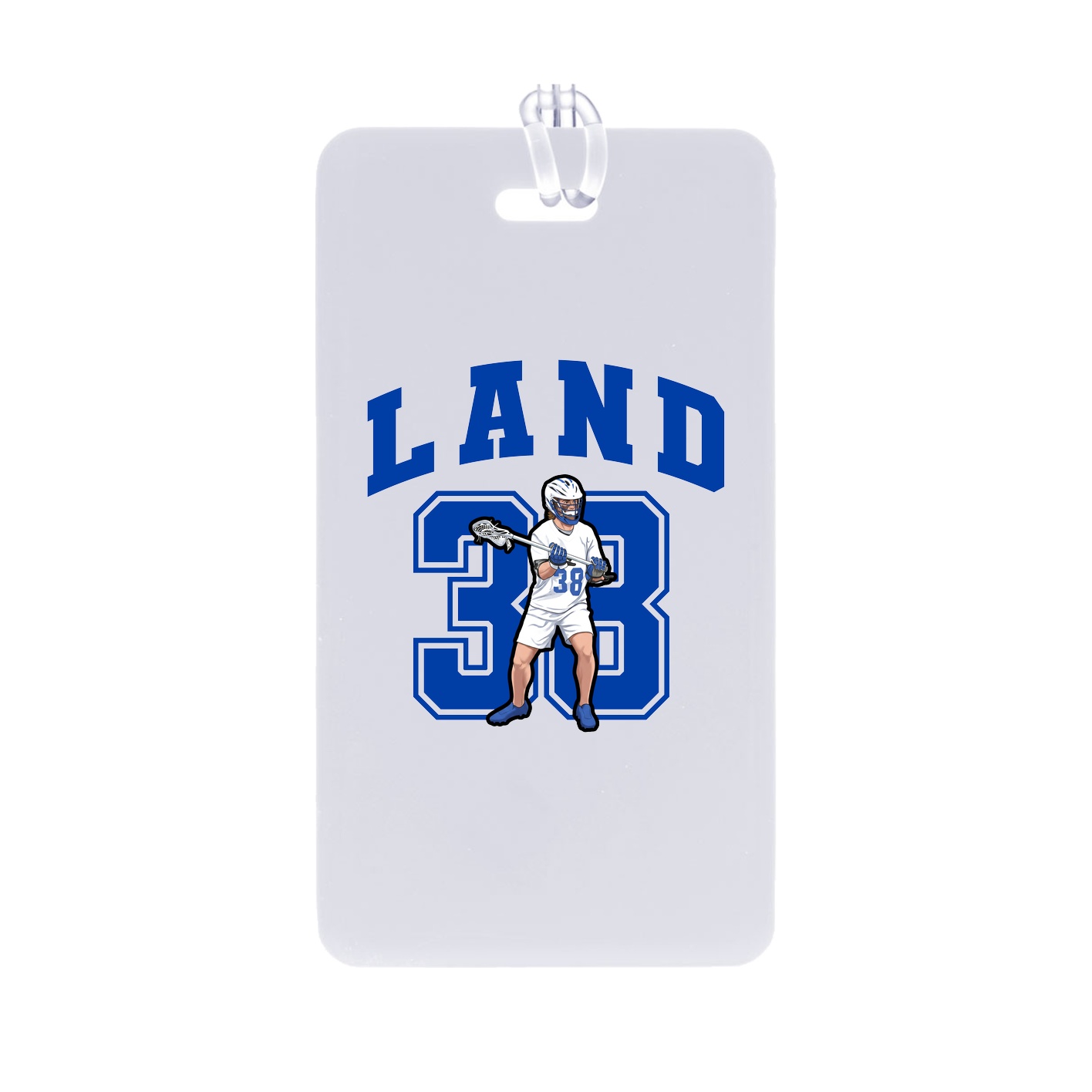 Bag Tag — Number in Classic