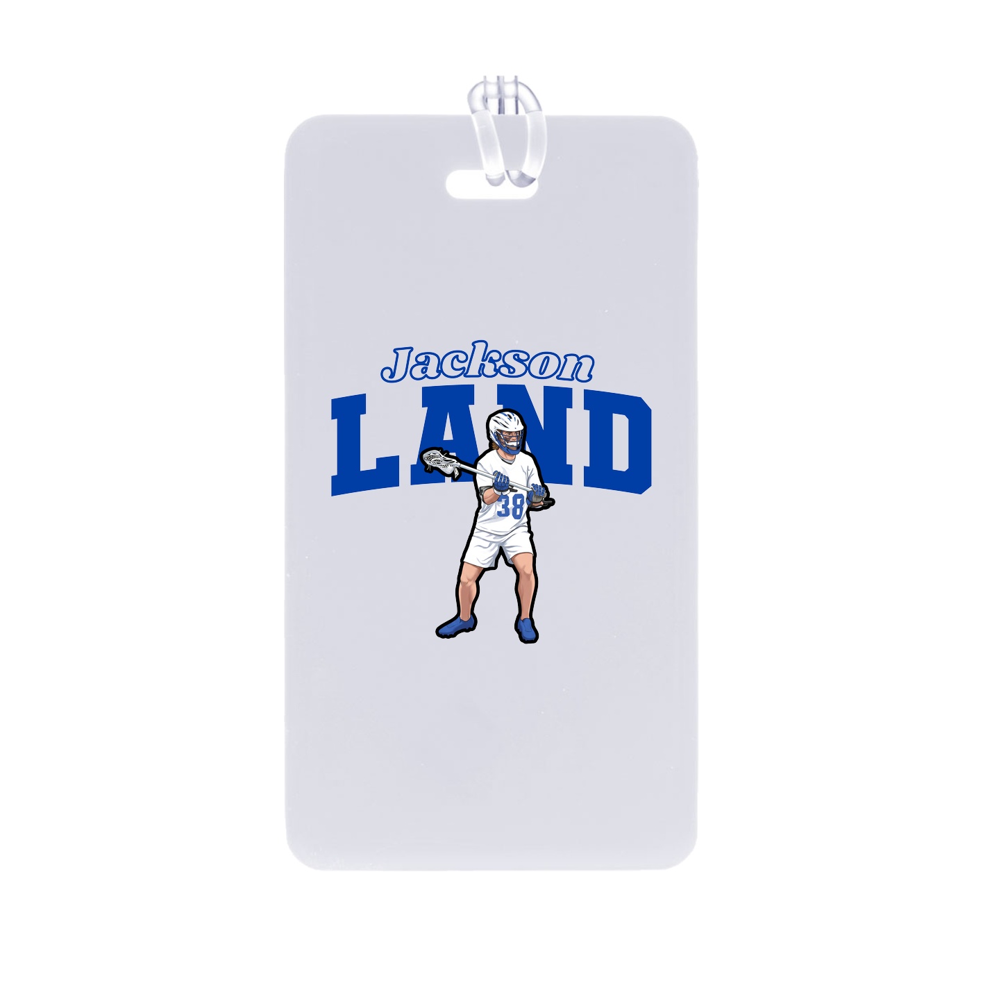 Bag Tag — Name Arch in Classic