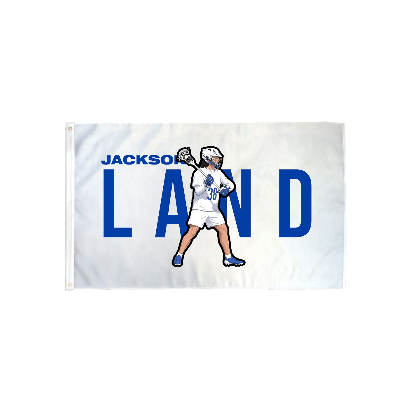 3x5 Flag — Player Name in Classic
