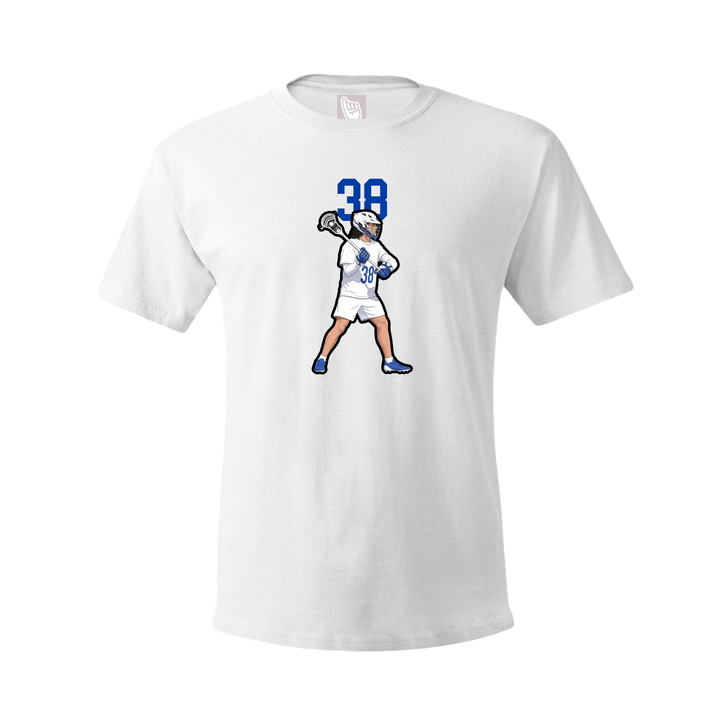 Tee — Number Top in White