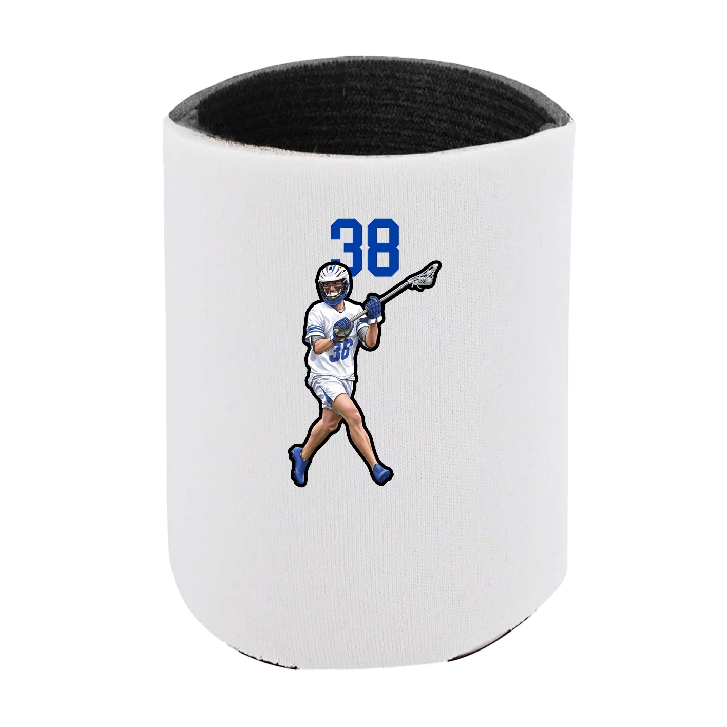 Can Holder — Number Top in White