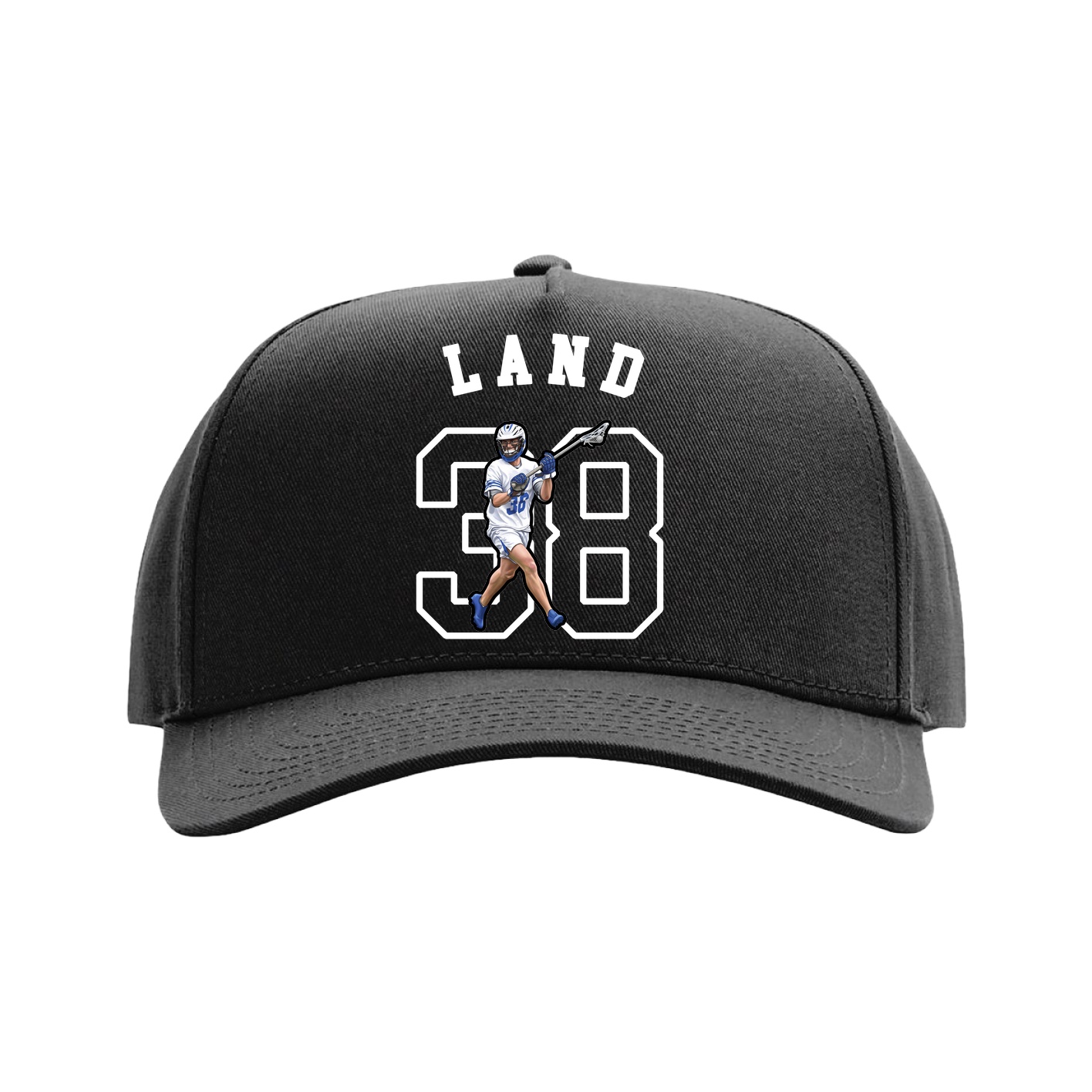 Full Fabric Five-Panel Champ Cap