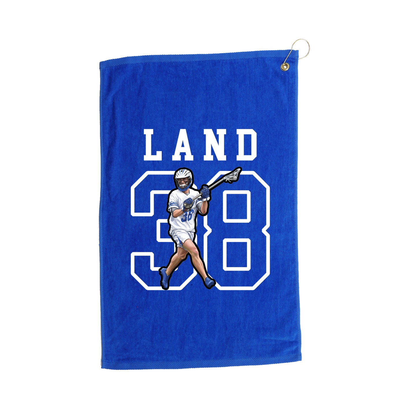 Golf Towel — Shirsey in Royal
