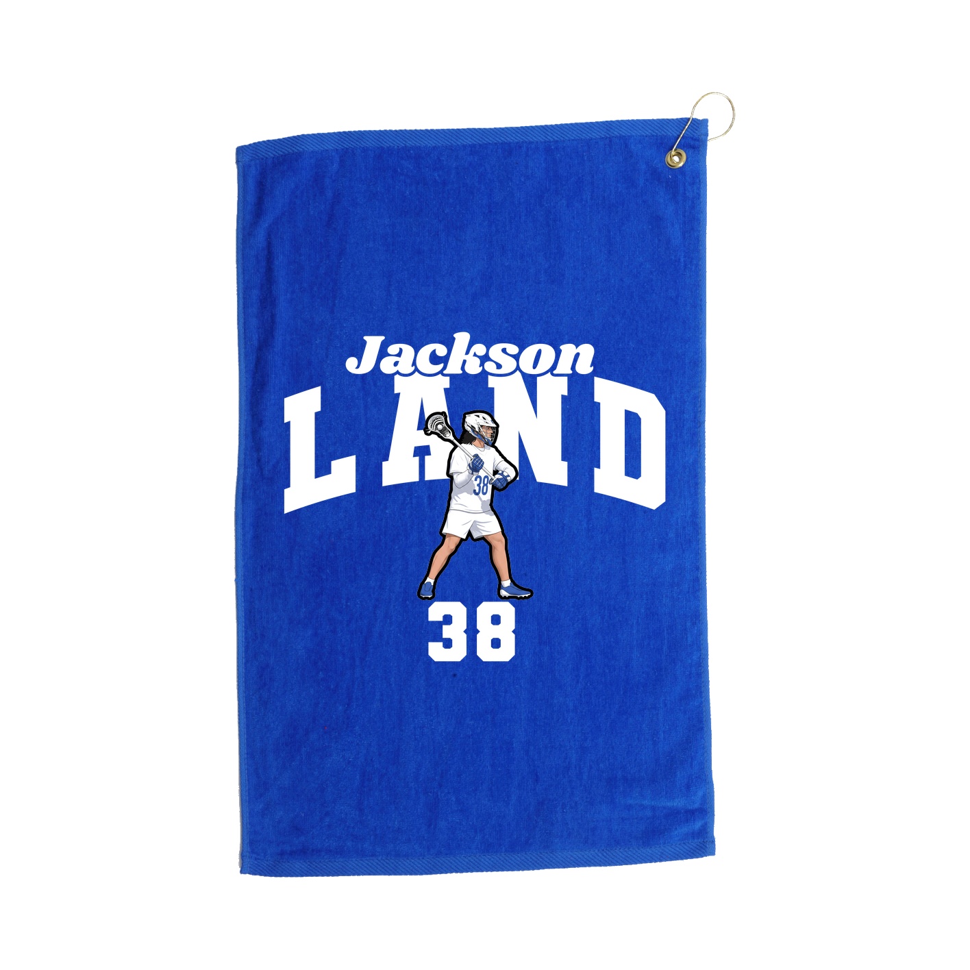 Golf Towel — Signature Arch in Royal